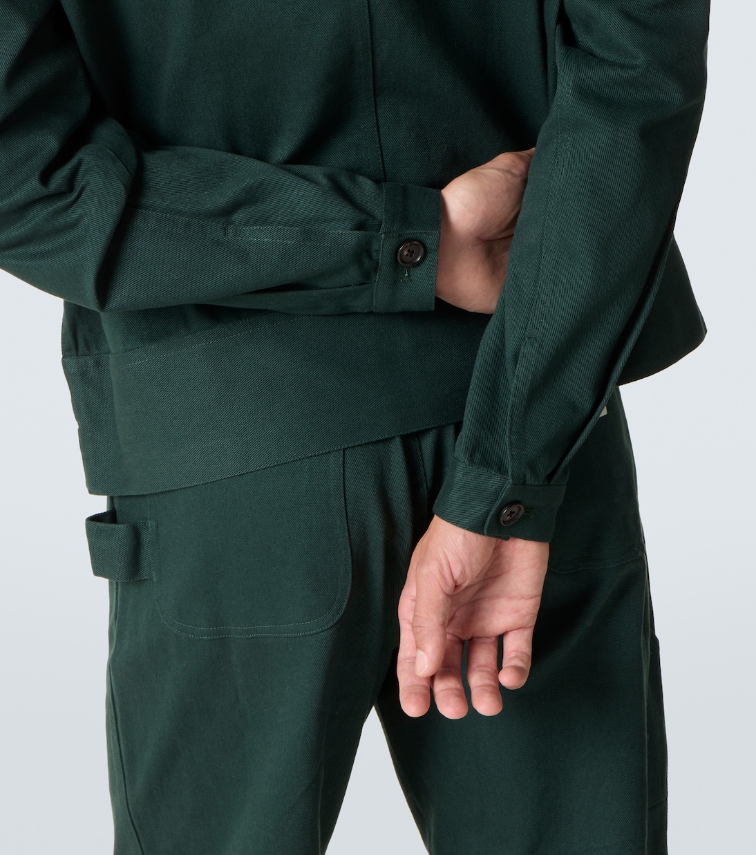 Knolly Brook cotton twill jacket | Bode
