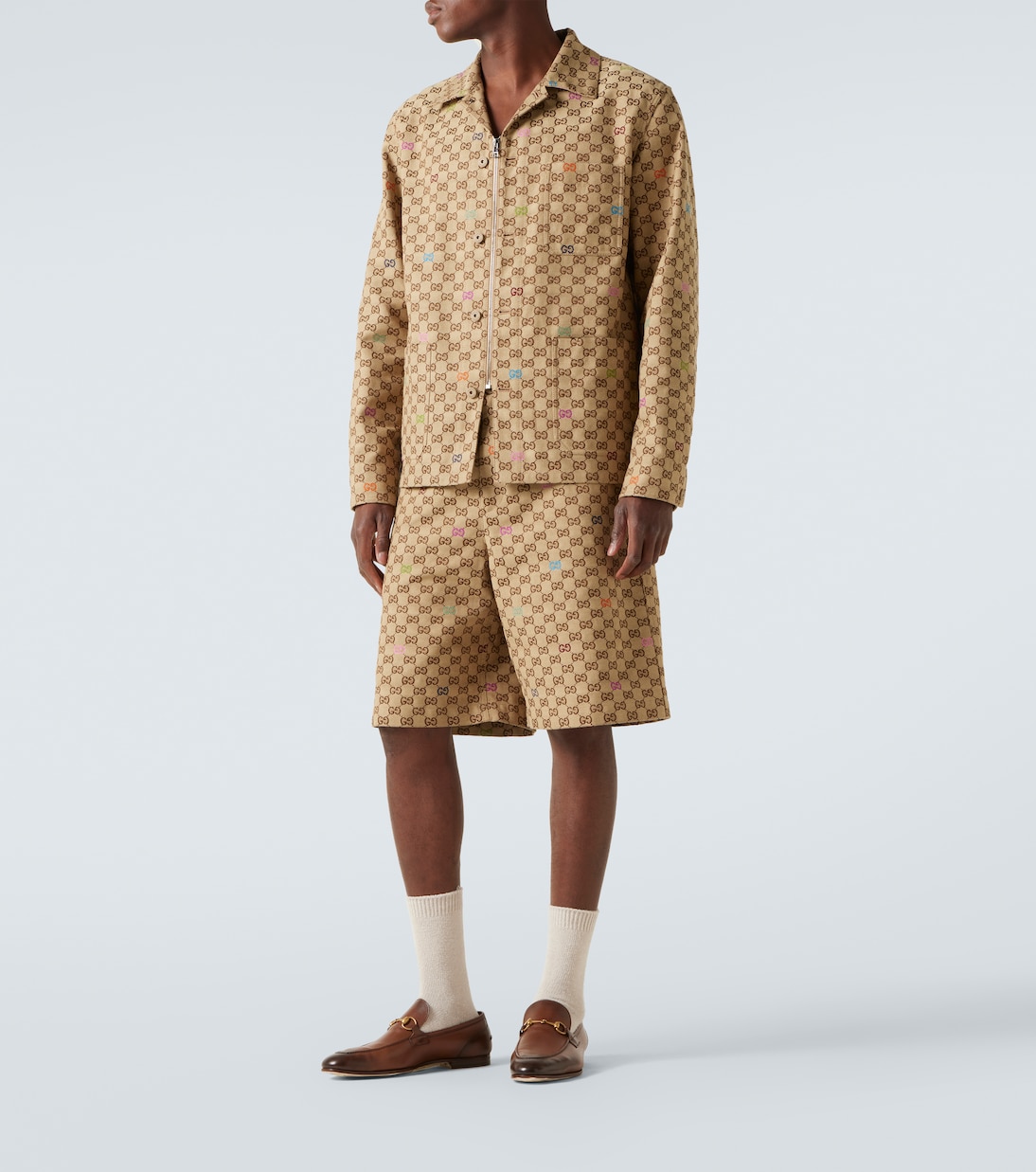 GG fil coupé canvas shorts | Gucci