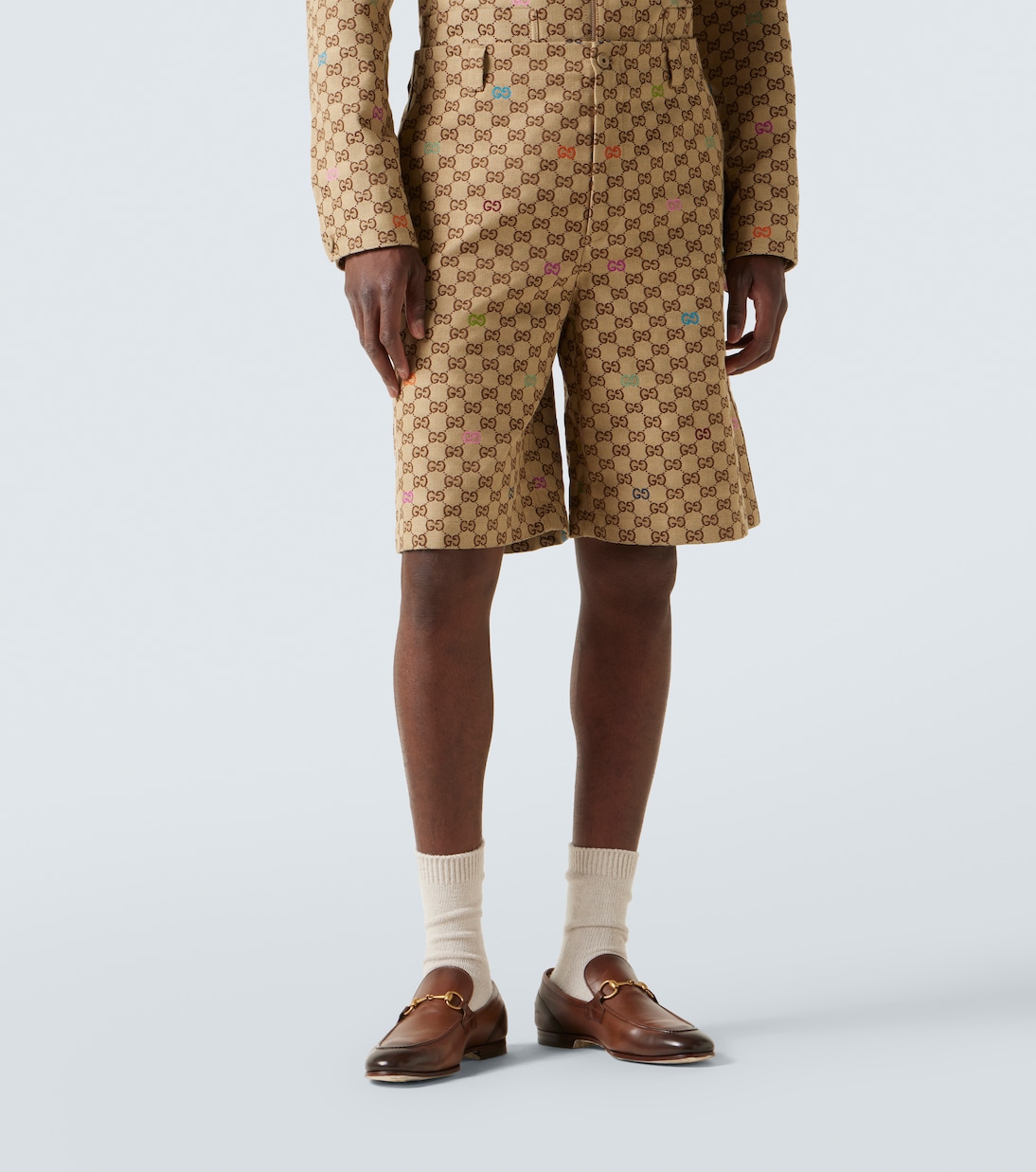 GG fil coupé canvas shorts | Gucci