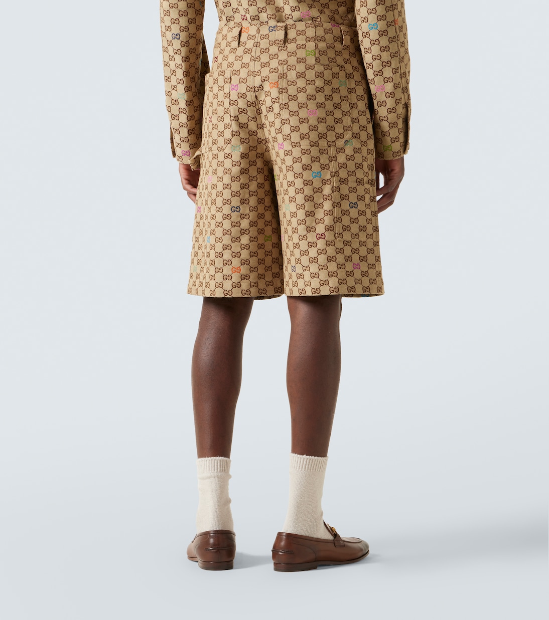 GG fil coupé canvas shorts | Gucci