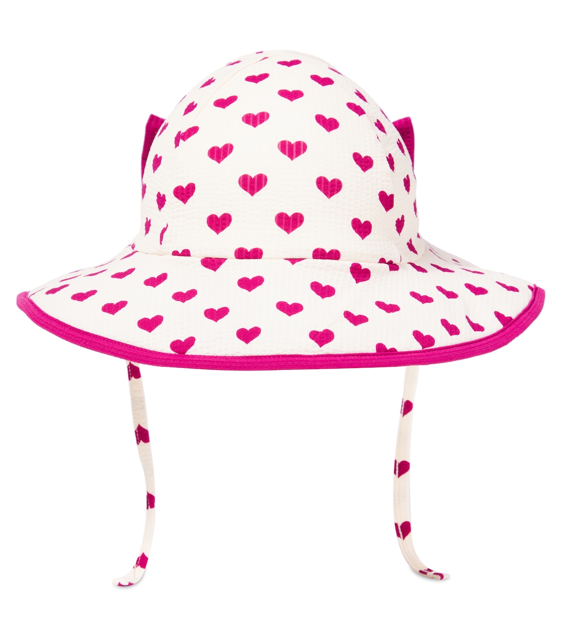 Bowie bow-detail printed bucket hat | Konges Sløjd