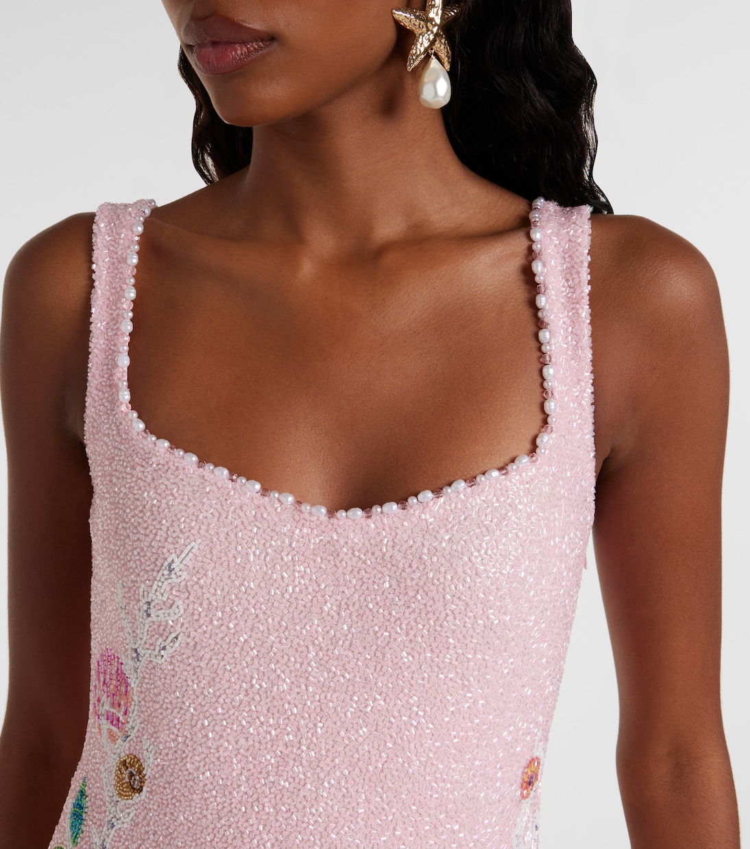 Marina embellished minidress | Clio Peppiatt