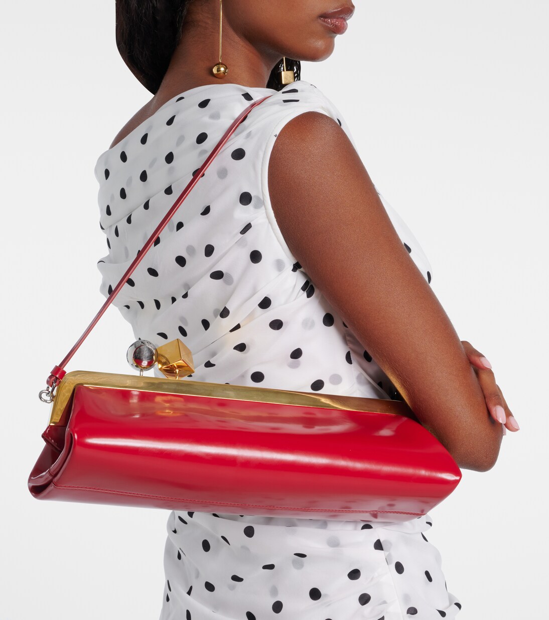 Salon leather clutch | Jacquemus