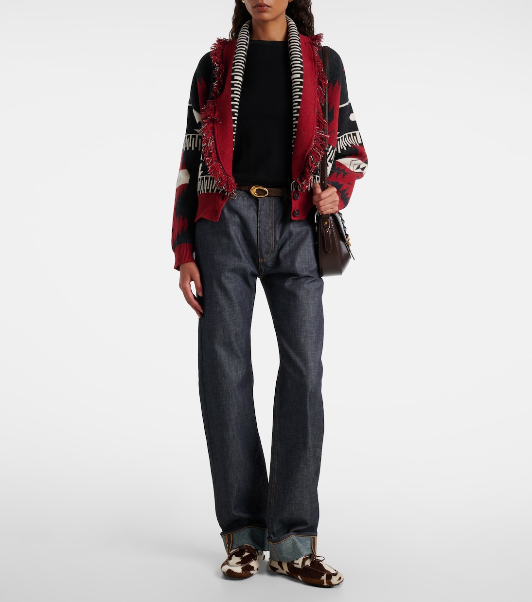 Cardigan Icon in lana e cashmere | Alanui