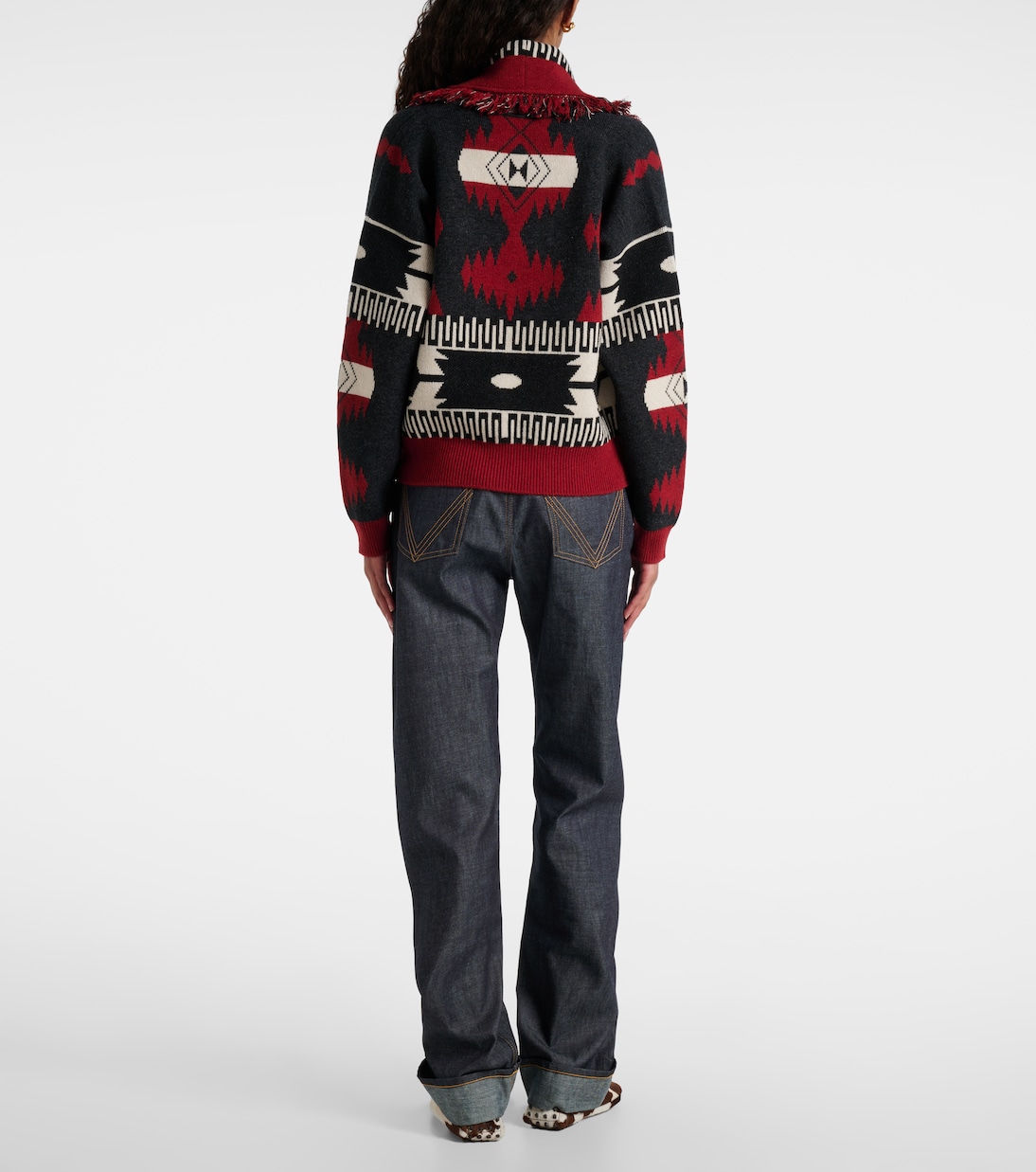 Cardigan Icon in lana e cashmere | Alanui