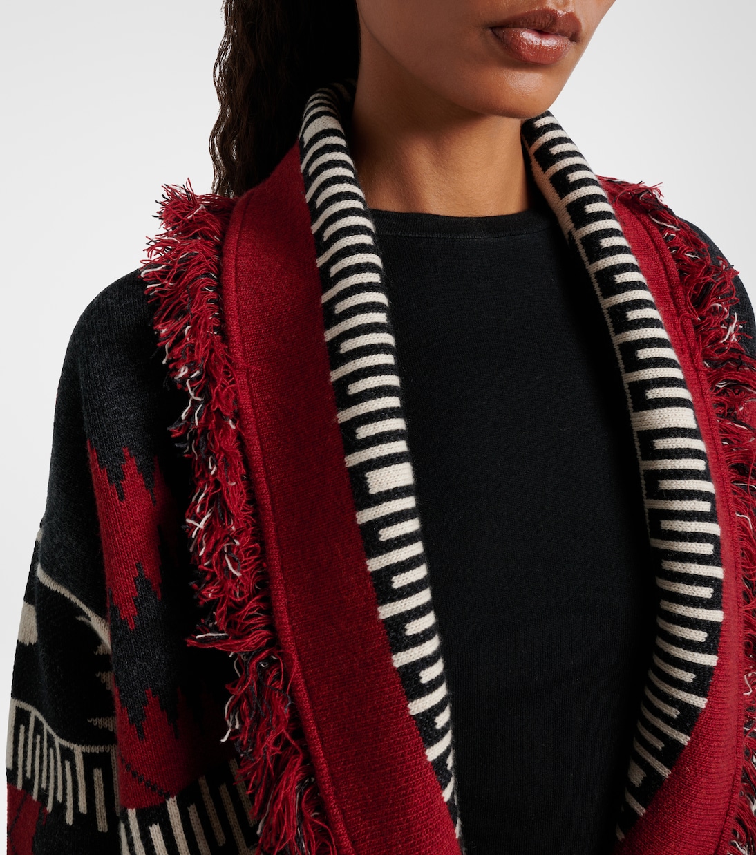 Cardigan Icon in lana e cashmere | Alanui