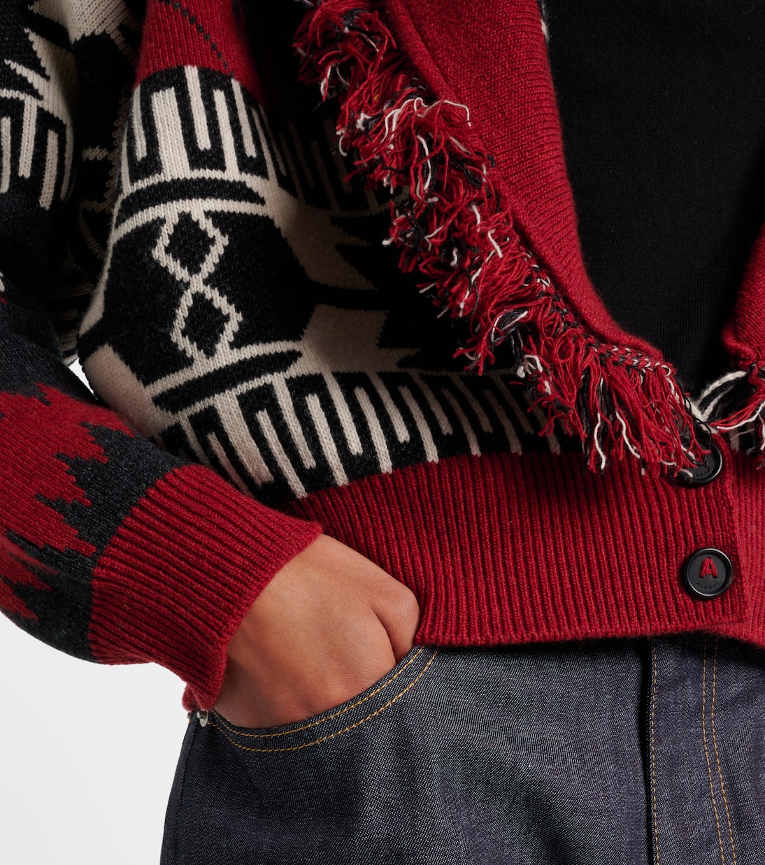 Cardigan Icon in lana e cashmere | Alanui