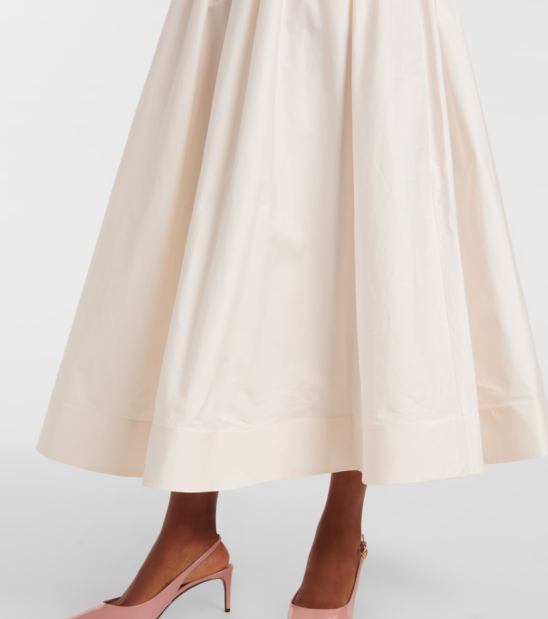 Abito midi Matilda in cotone | Leo Lin