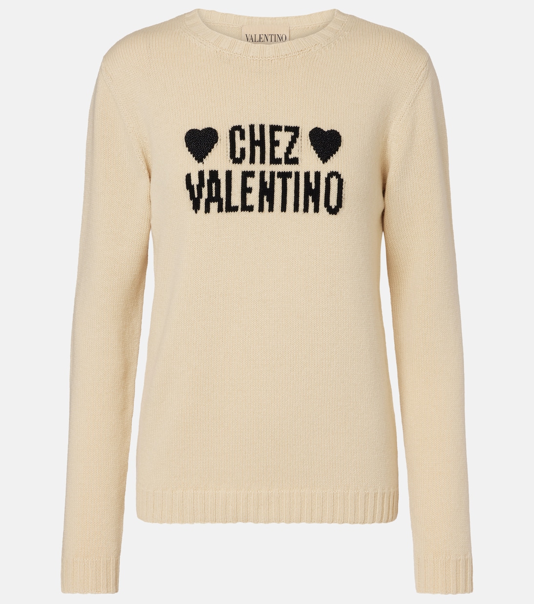 Chez Valentino virgin wool sweater | Valentino