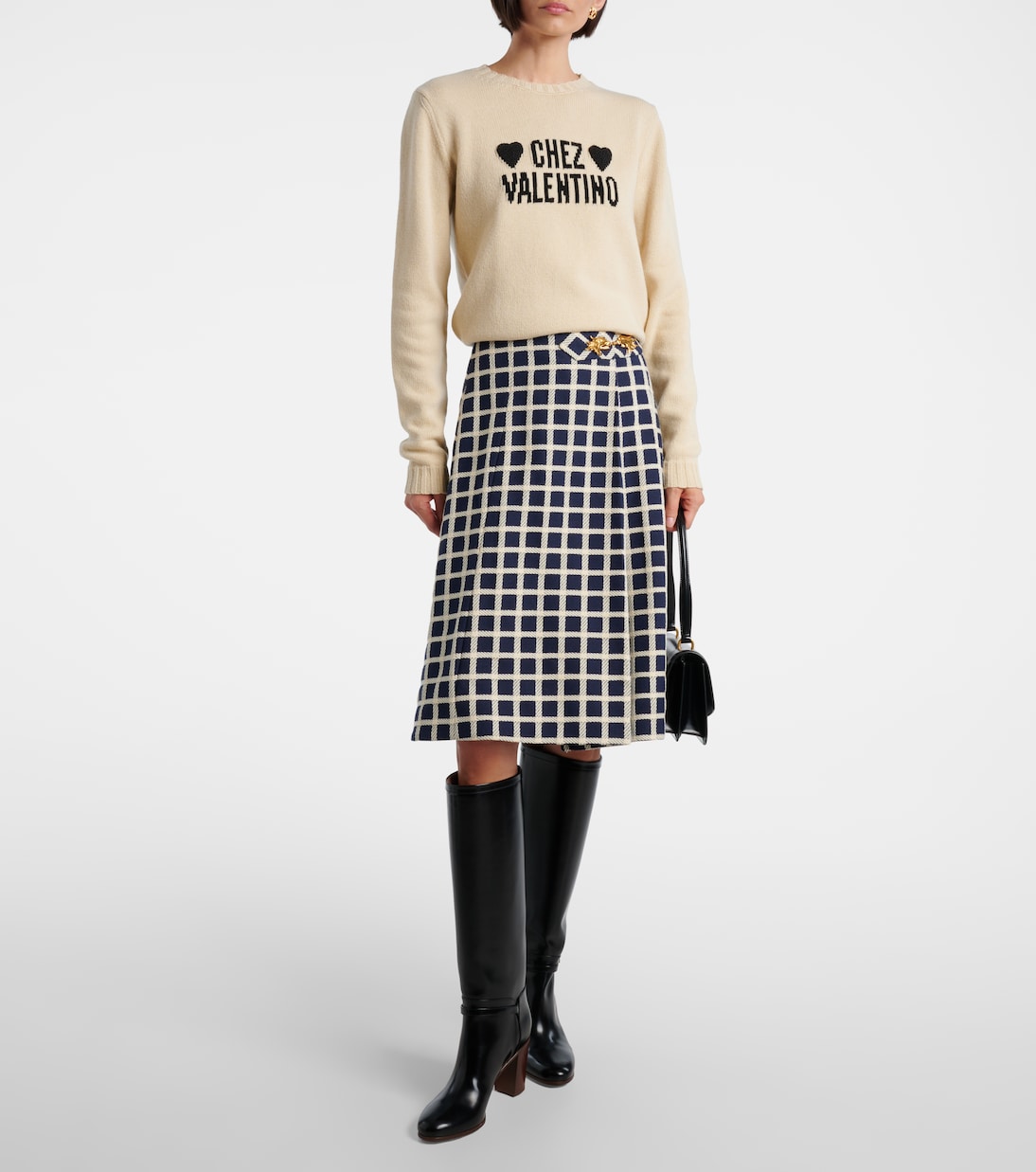 Chez Valentino virgin wool sweater | Valentino