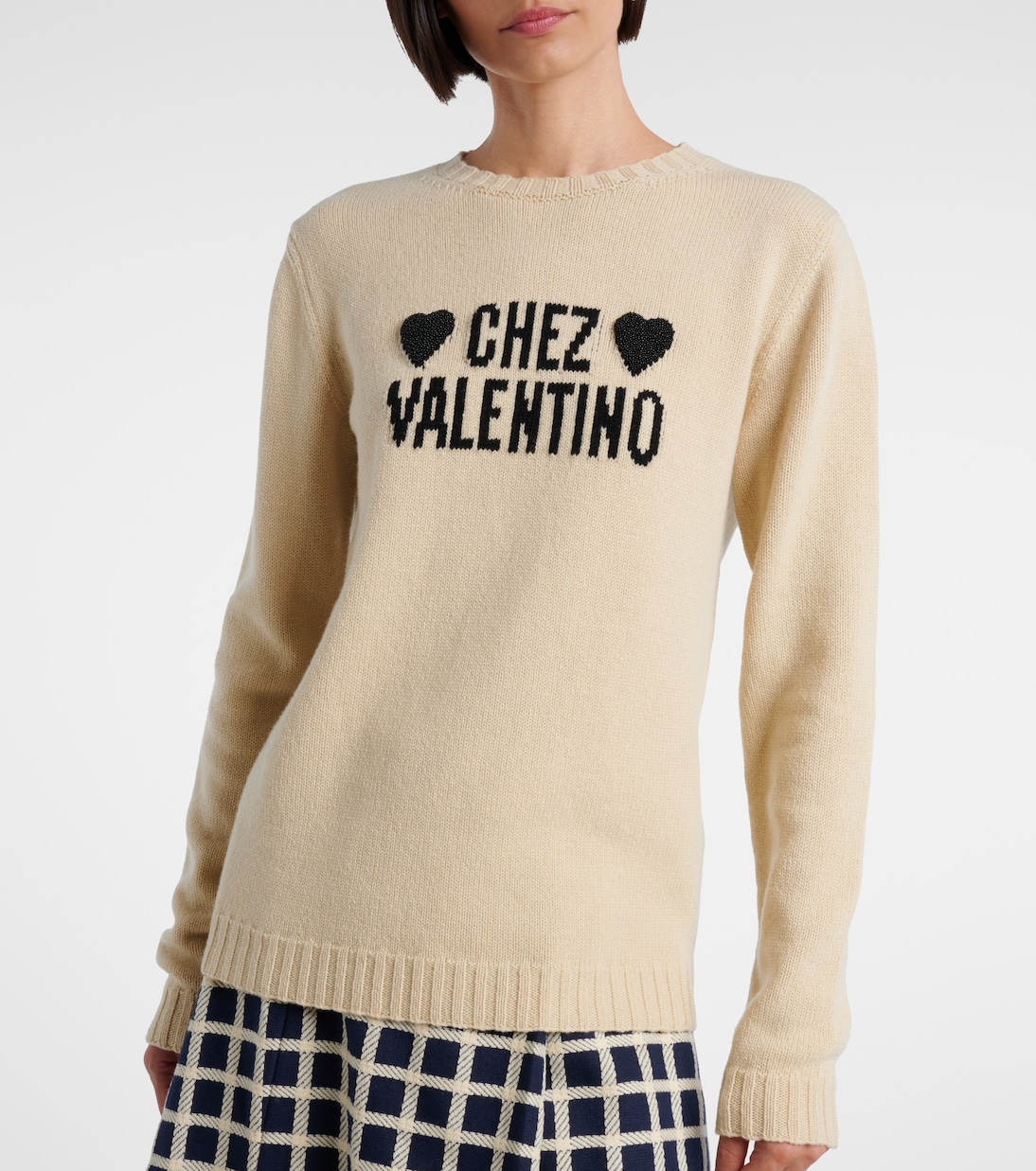 Chez Valentino virgin wool sweater | Valentino