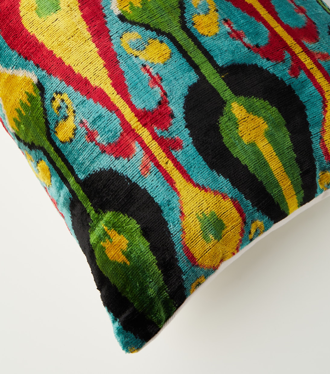 Silk and cotton cushion | Les-Ottomans