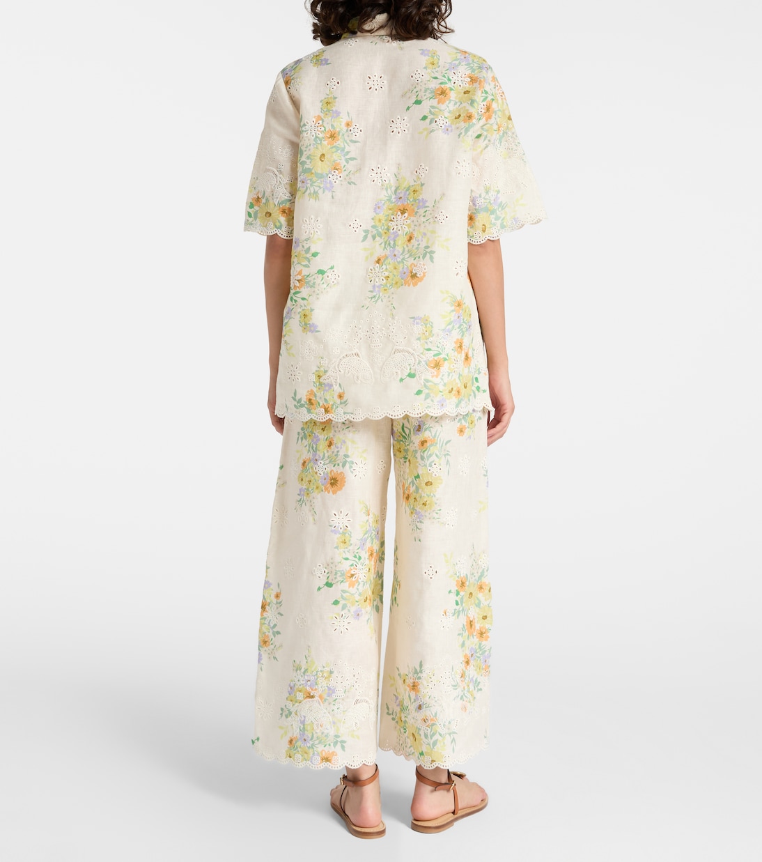 Juliette floral linen shirt | Alémais