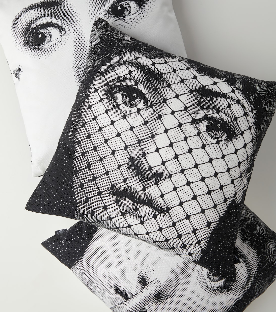 Cojín Ape Tema e Variazioni de algodón y lino | Fornasetti