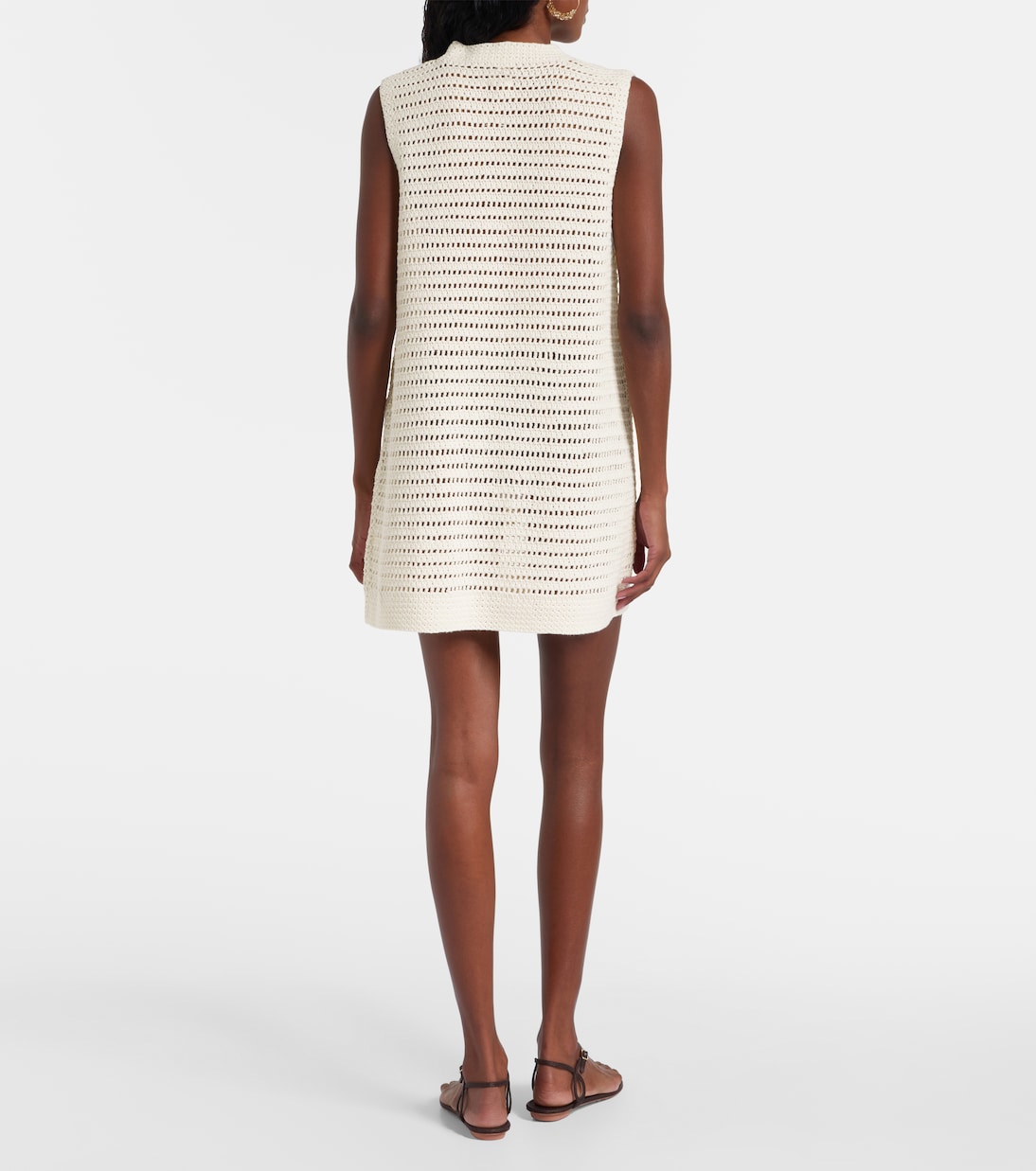 Lucy crochet cotton minidress | Leset