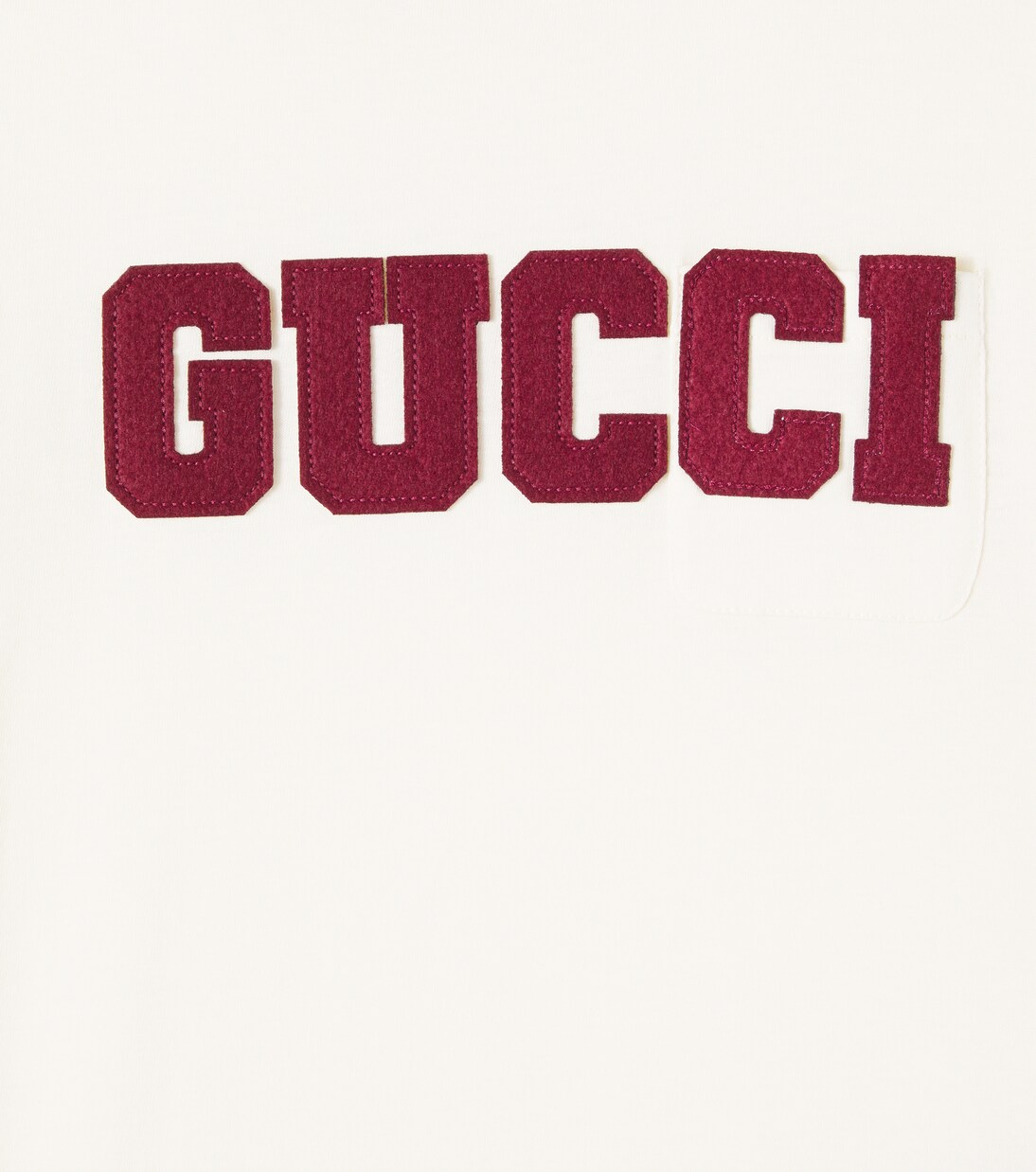 Embroidered logo cotton jersey T-shirt | Gucci Kids