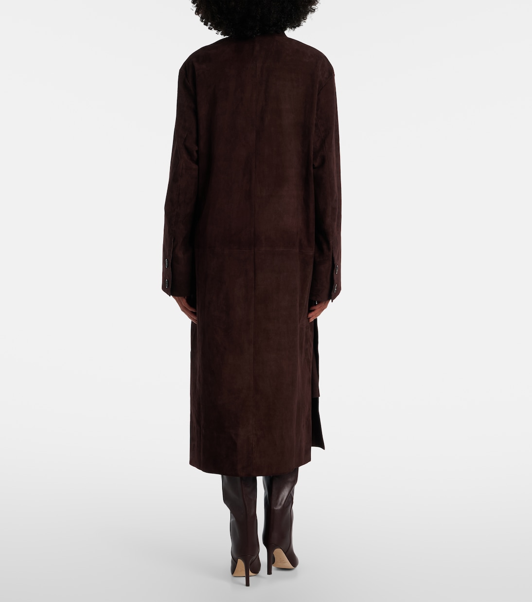 Suede coat | Stouls