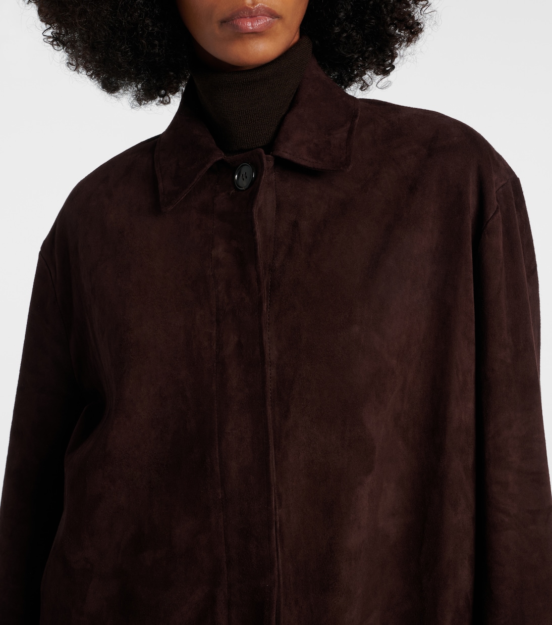 Suede coat | Stouls