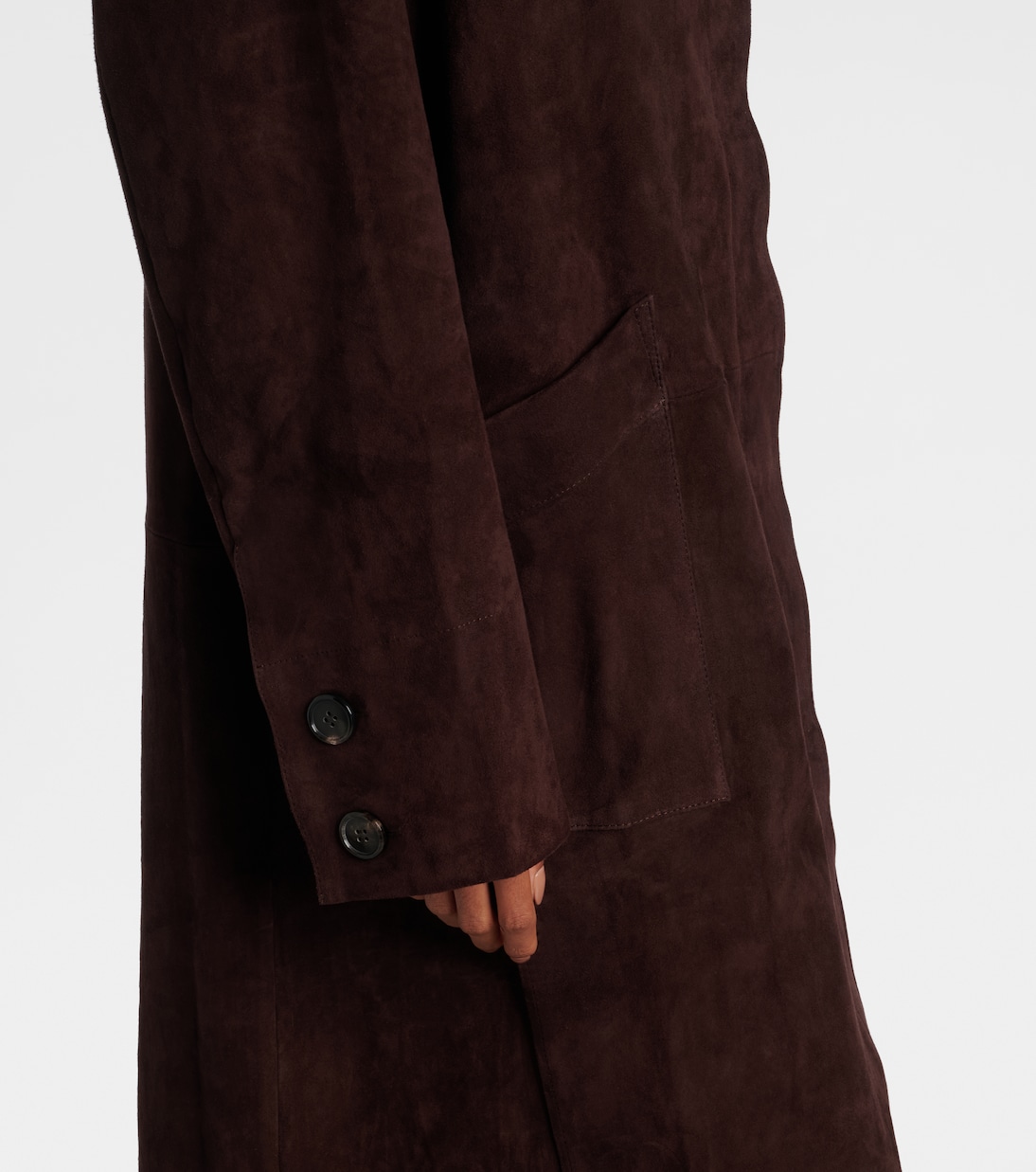Suede coat | Stouls