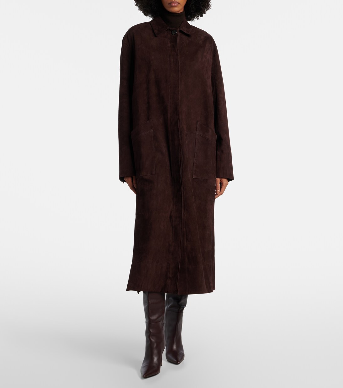 Suede coat | Stouls