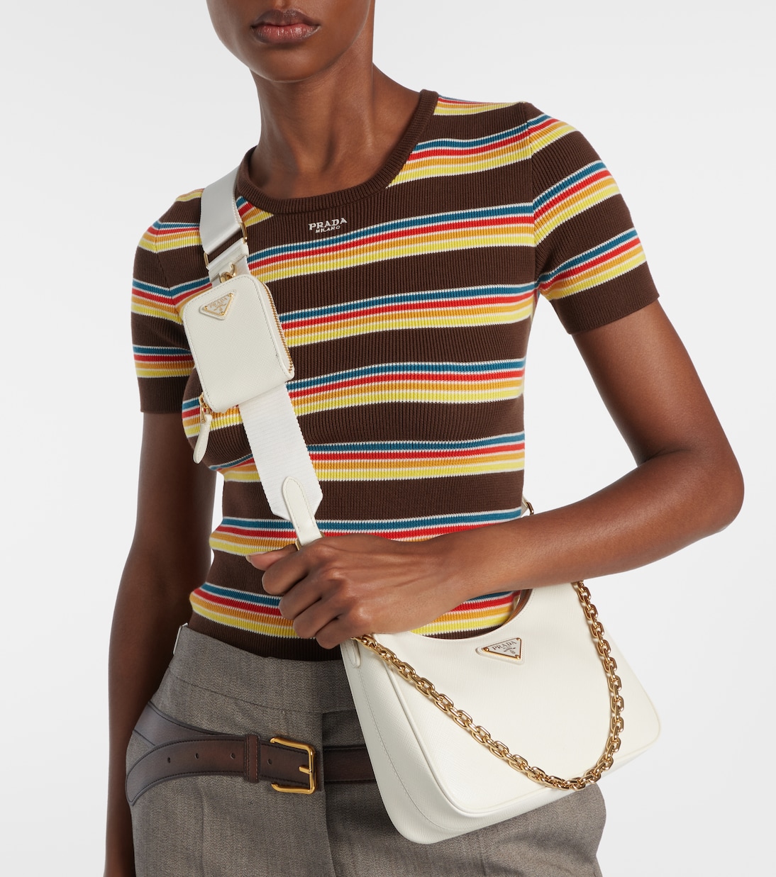 Re-Edition 2005 leather shoulder bag | Prada