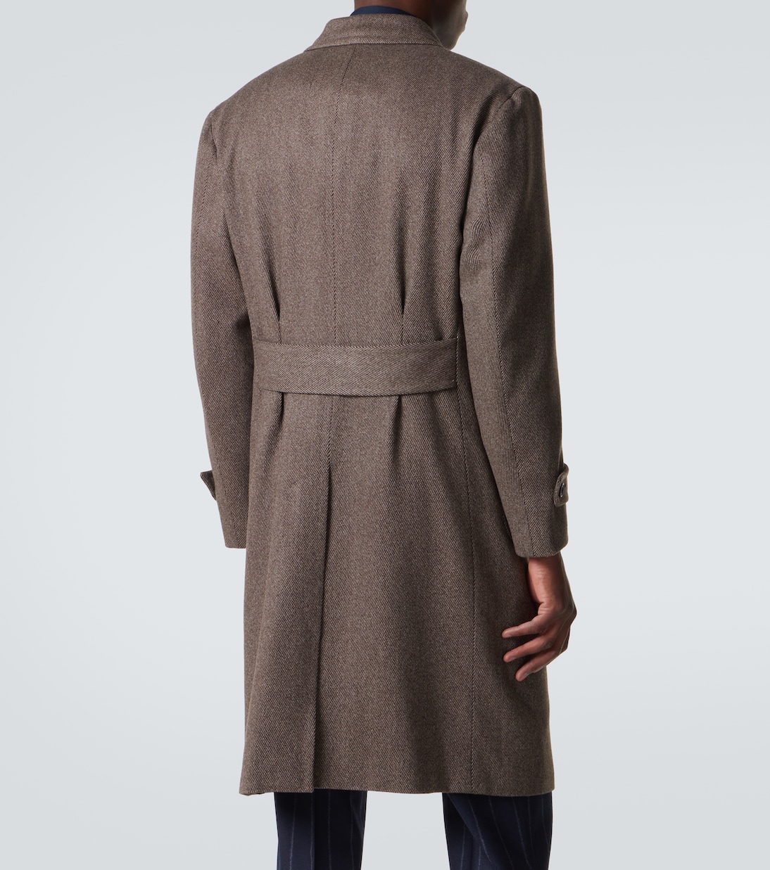 Manteau en sergé de laine | Thom Sweeney