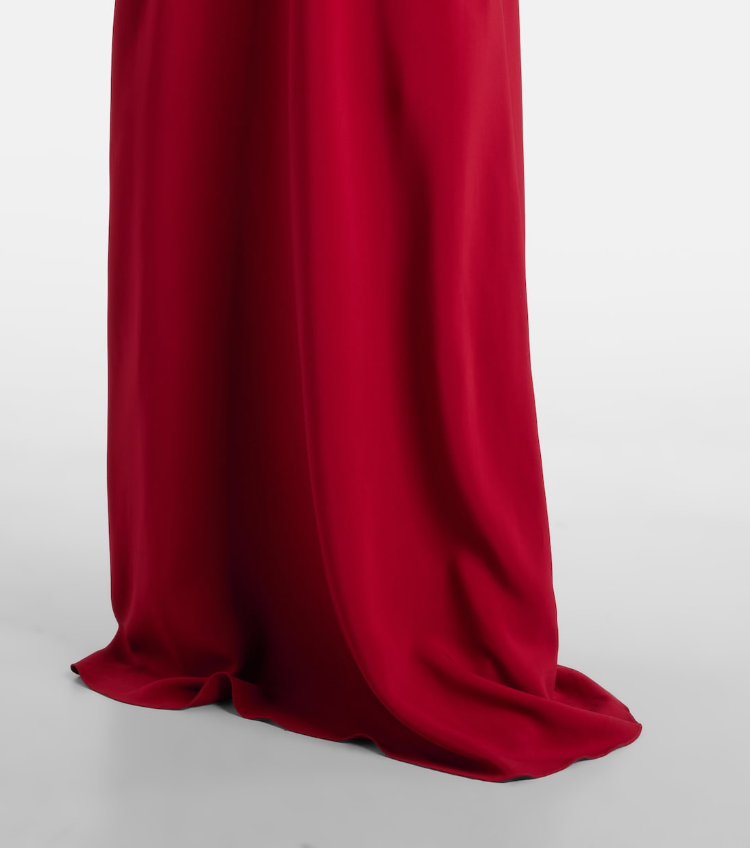 Floral-appliqués gown | Oscar de la Renta