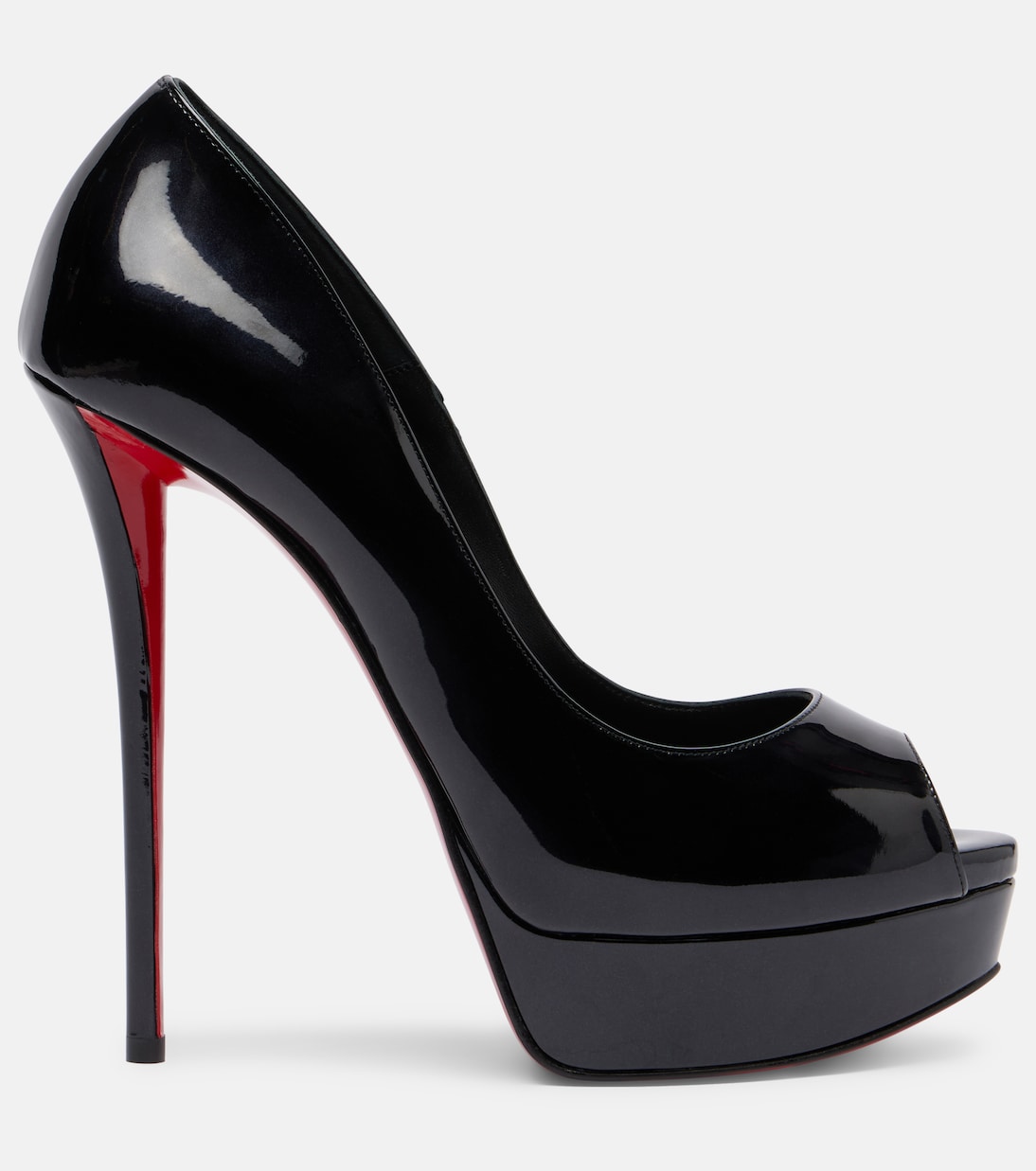 Salones peep-toe Lady Z 160 de charol | Christian Louboutin