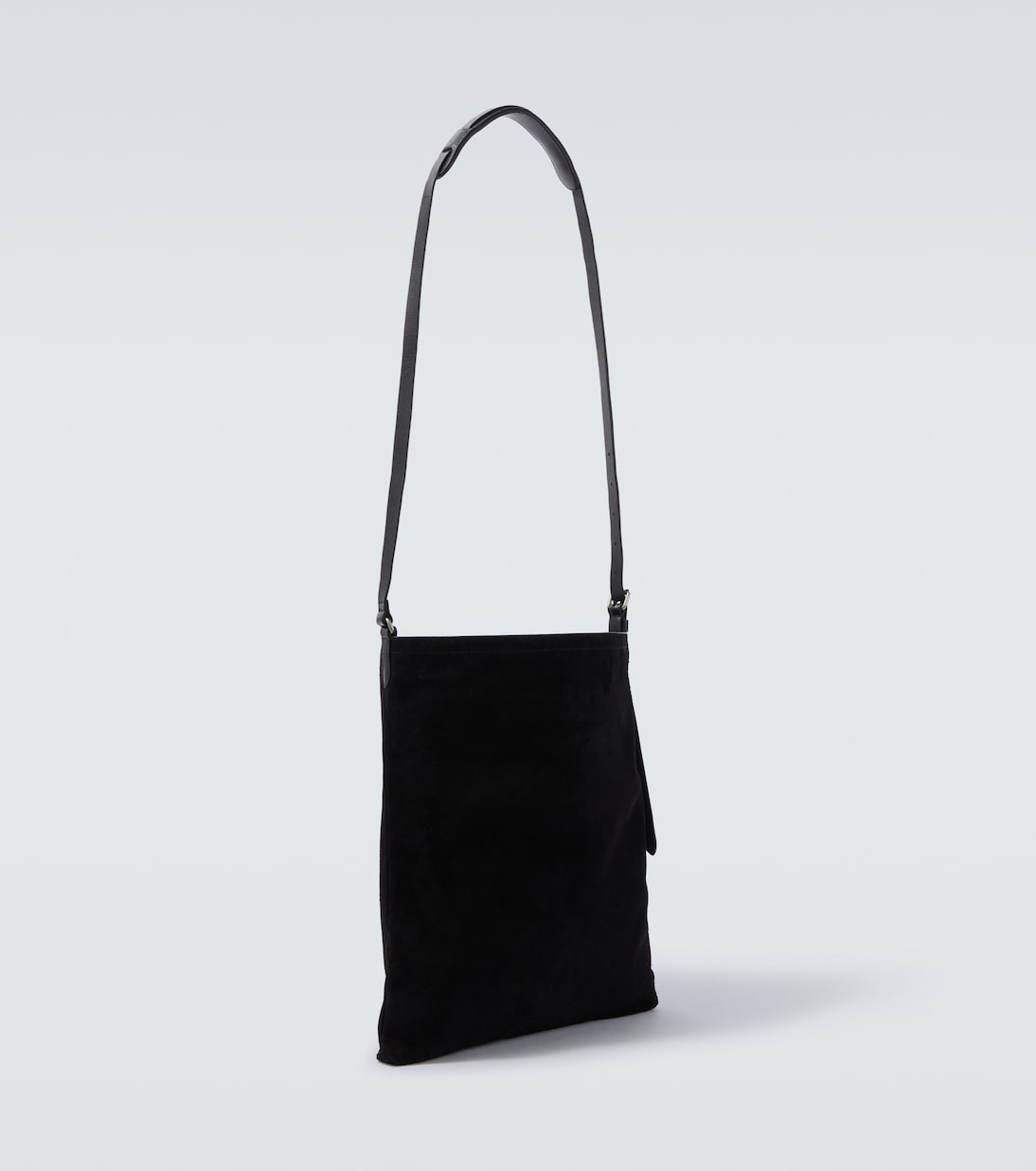 Suede messenger bag | Dries Van Noten