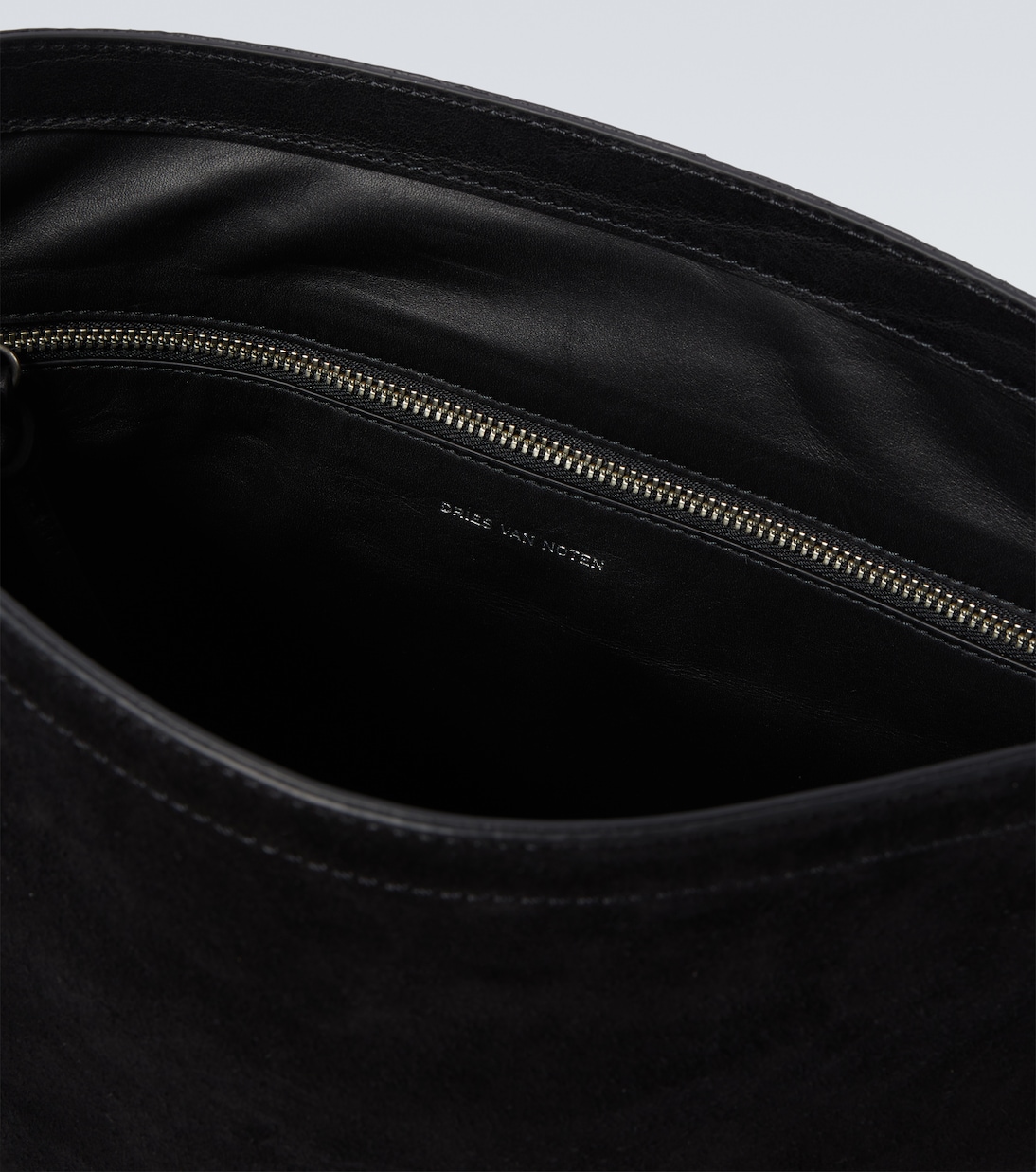 Suede messenger bag | Dries Van Noten