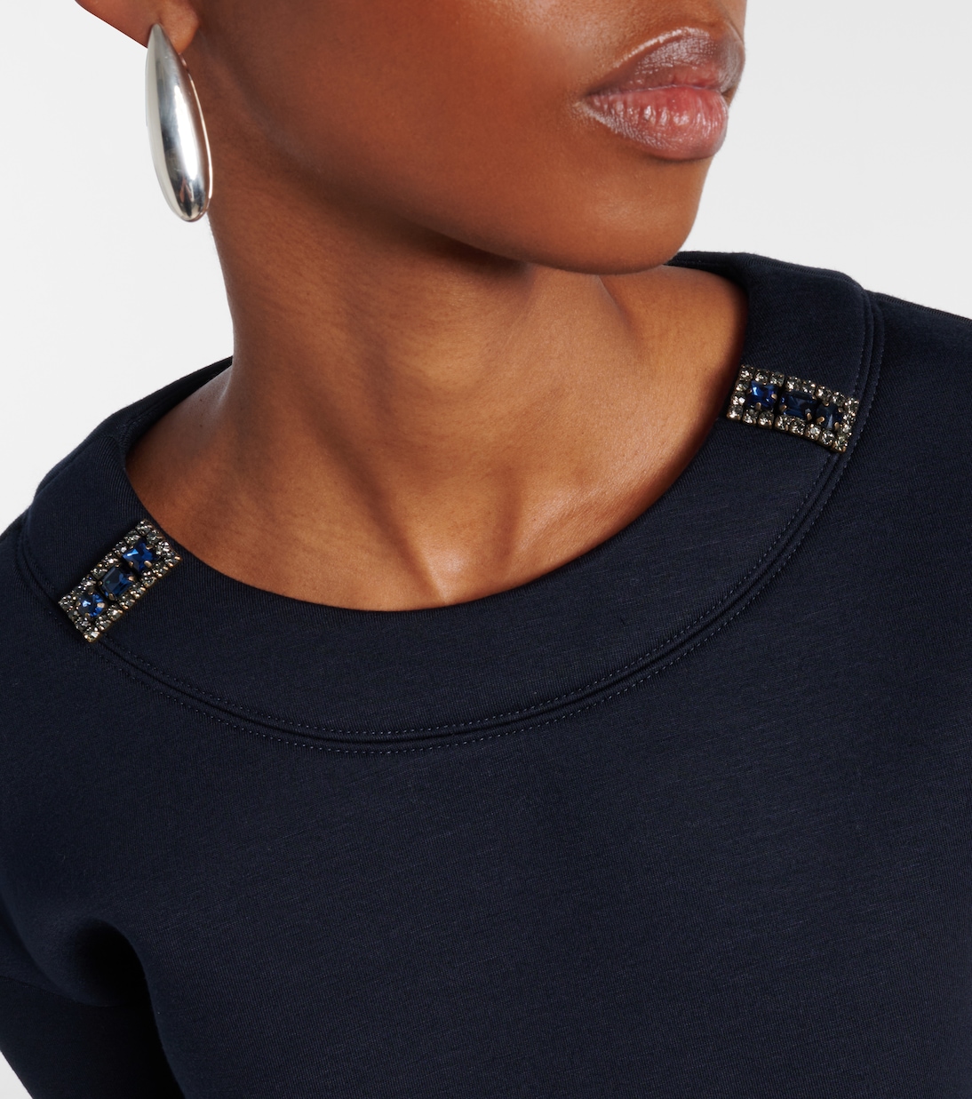 Embellished jersey sweatshirt | 'S Max Mara