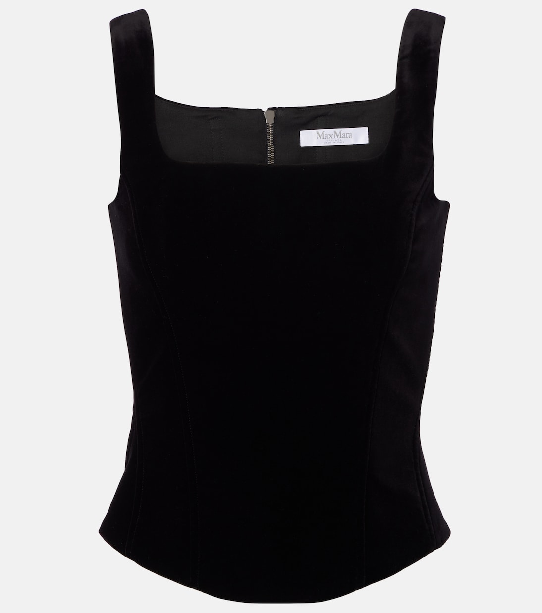Cotton velvet corset | Max Mara