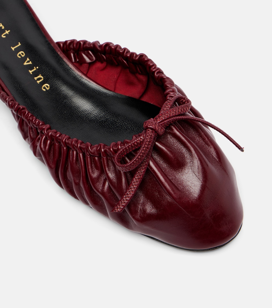 Gather Around patent leather mules | Herbert Levine