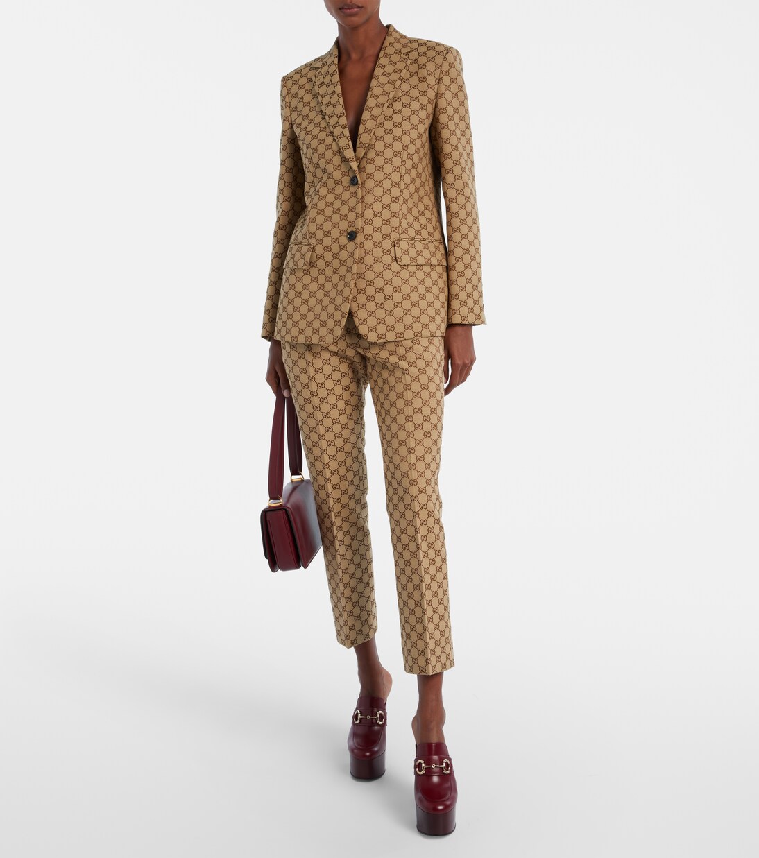 GG Canvas straight pants | Gucci