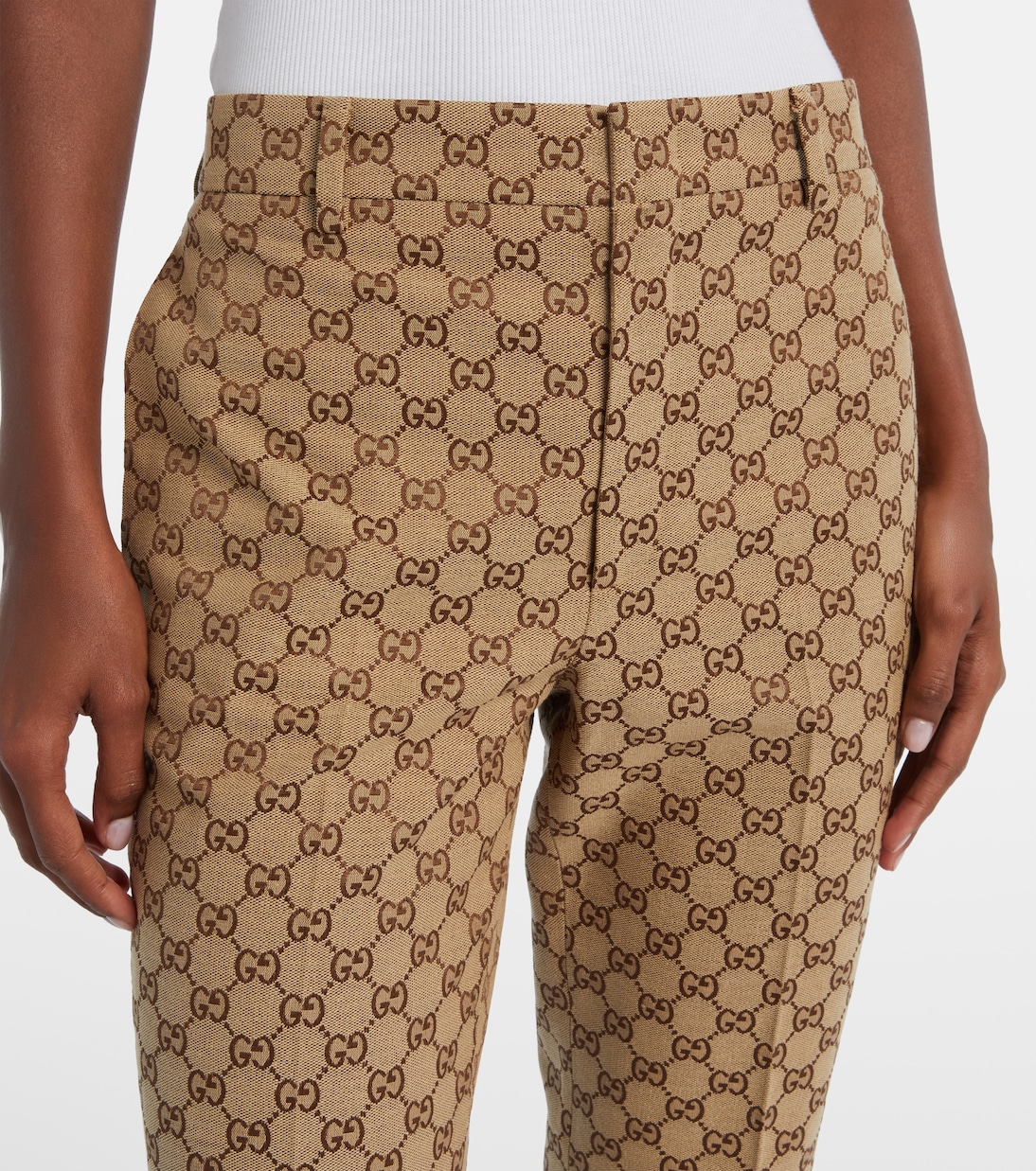 GG Canvas straight pants | Gucci