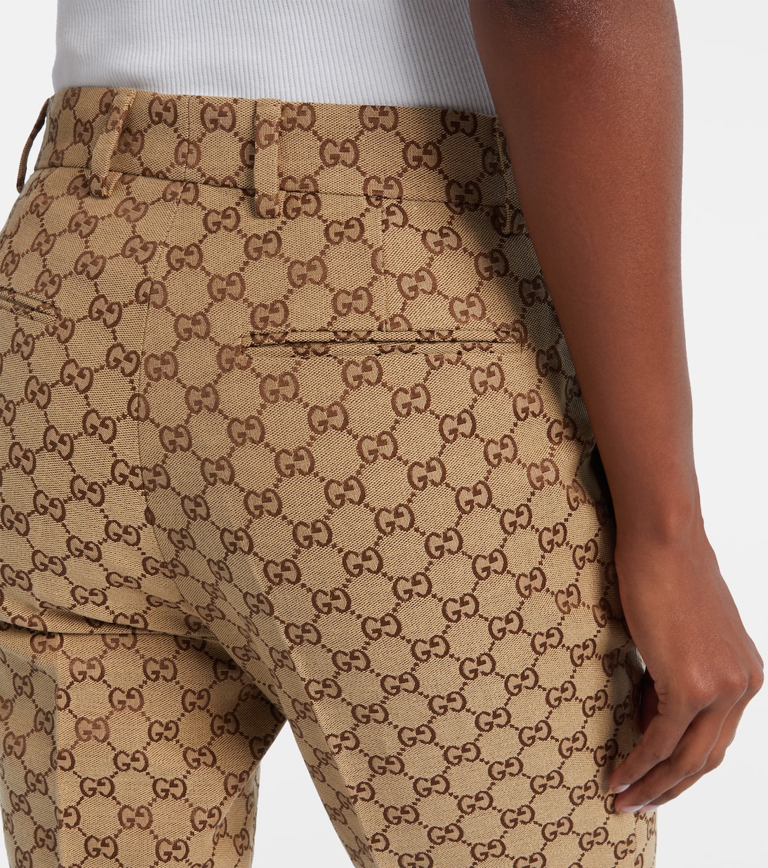 GG Canvas straight pants | Gucci
