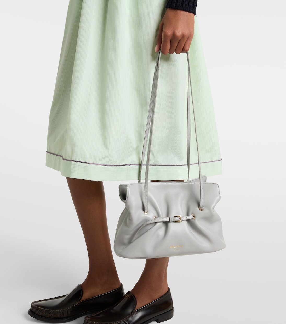 Dada Small leather shoulder bag | Prada
