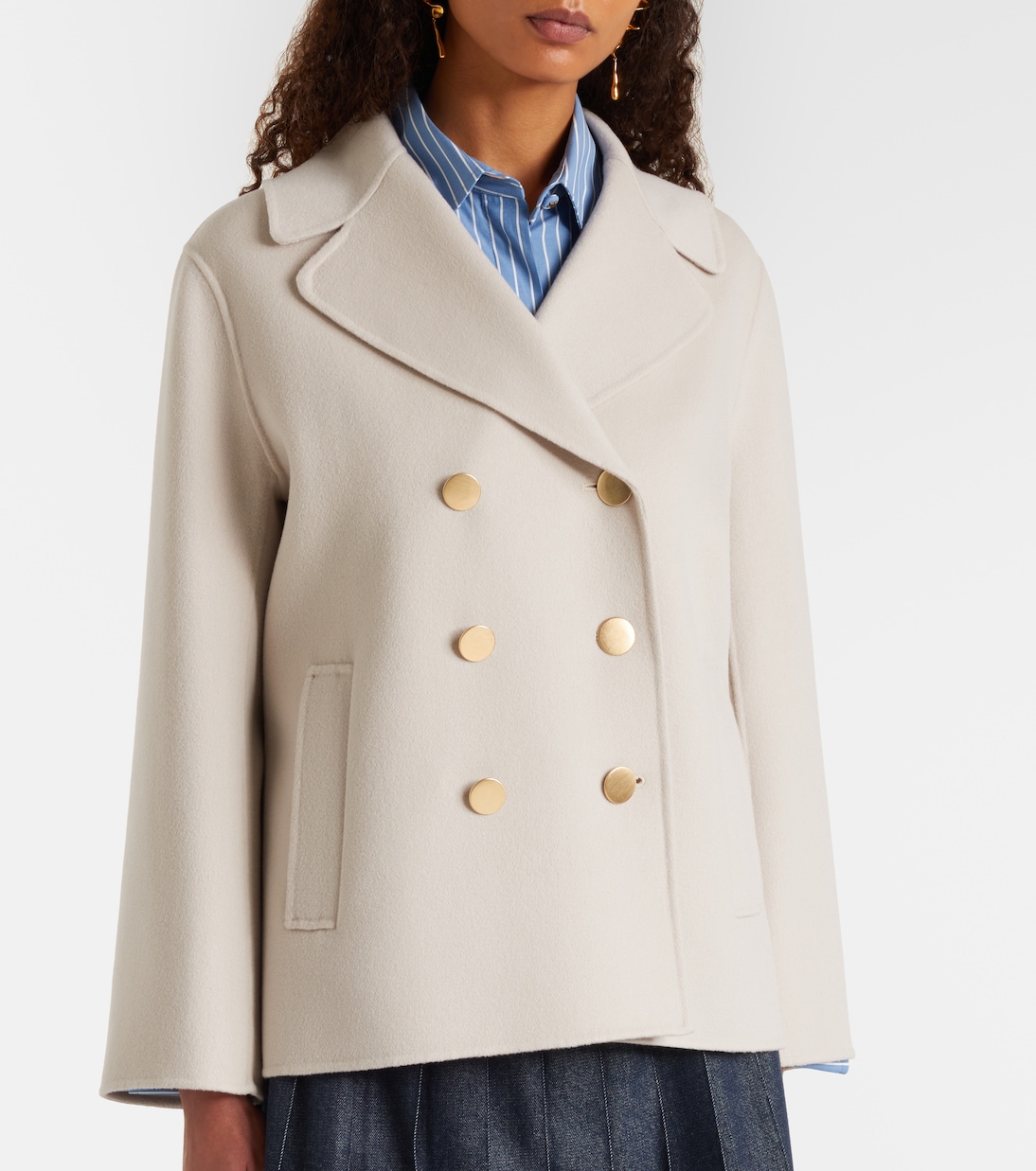 Margot virgin wool peacoat | 'S Max Mara