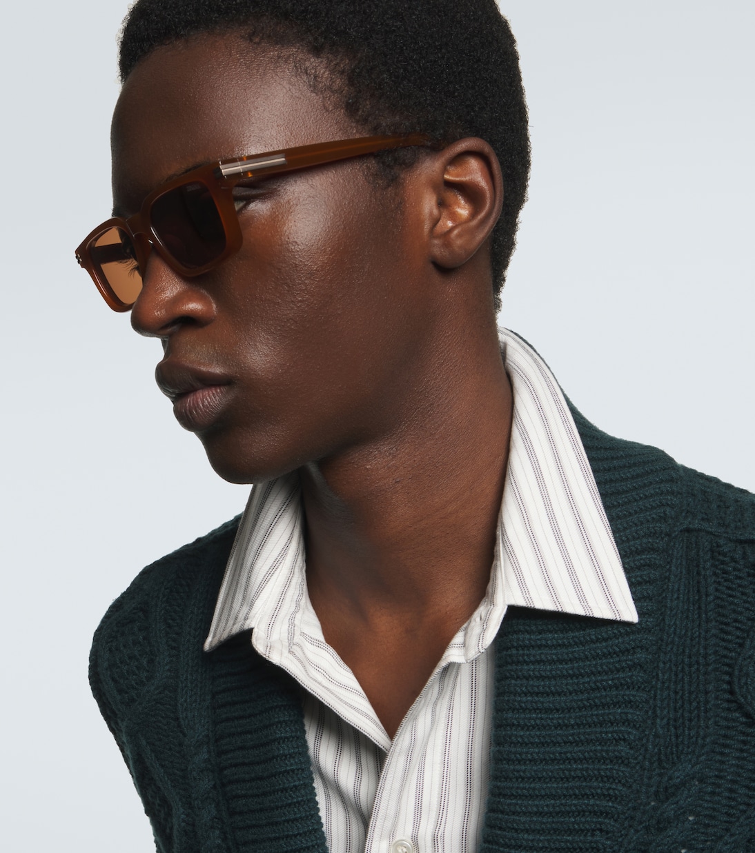 Eckige Sonnenbrille  | Zegna