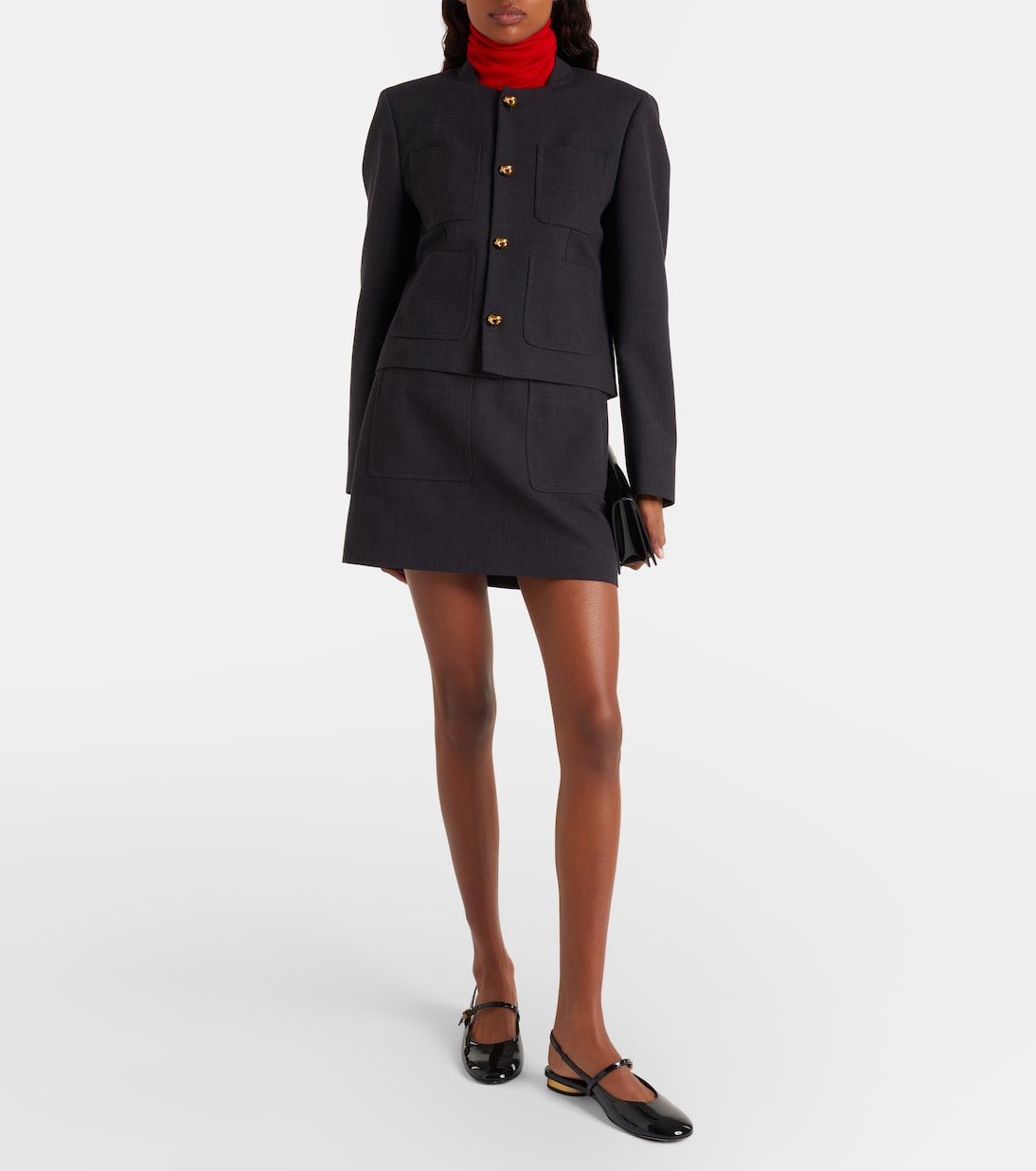 Ballerines slingback en cuir verni | Tod's