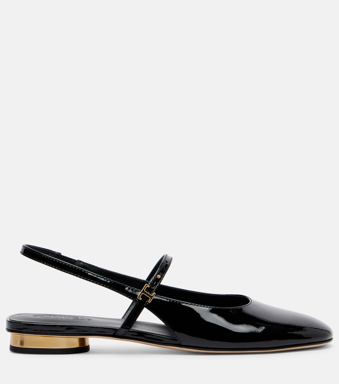 Ballerines slingback en cuir verni | Tod's