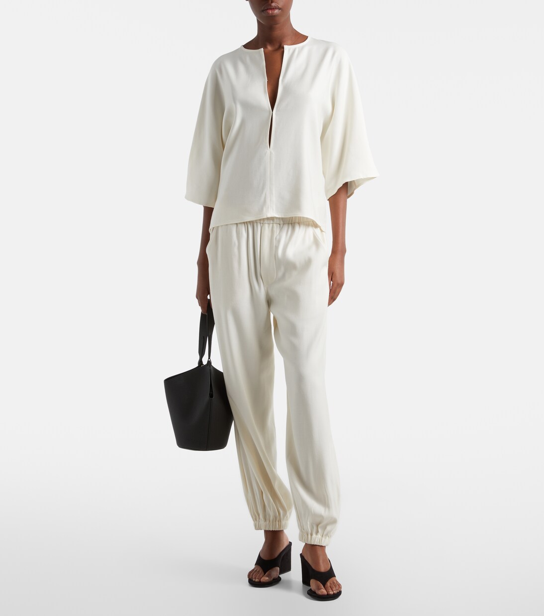 Bubble twill wide-leg pants | Citizens of Humanity