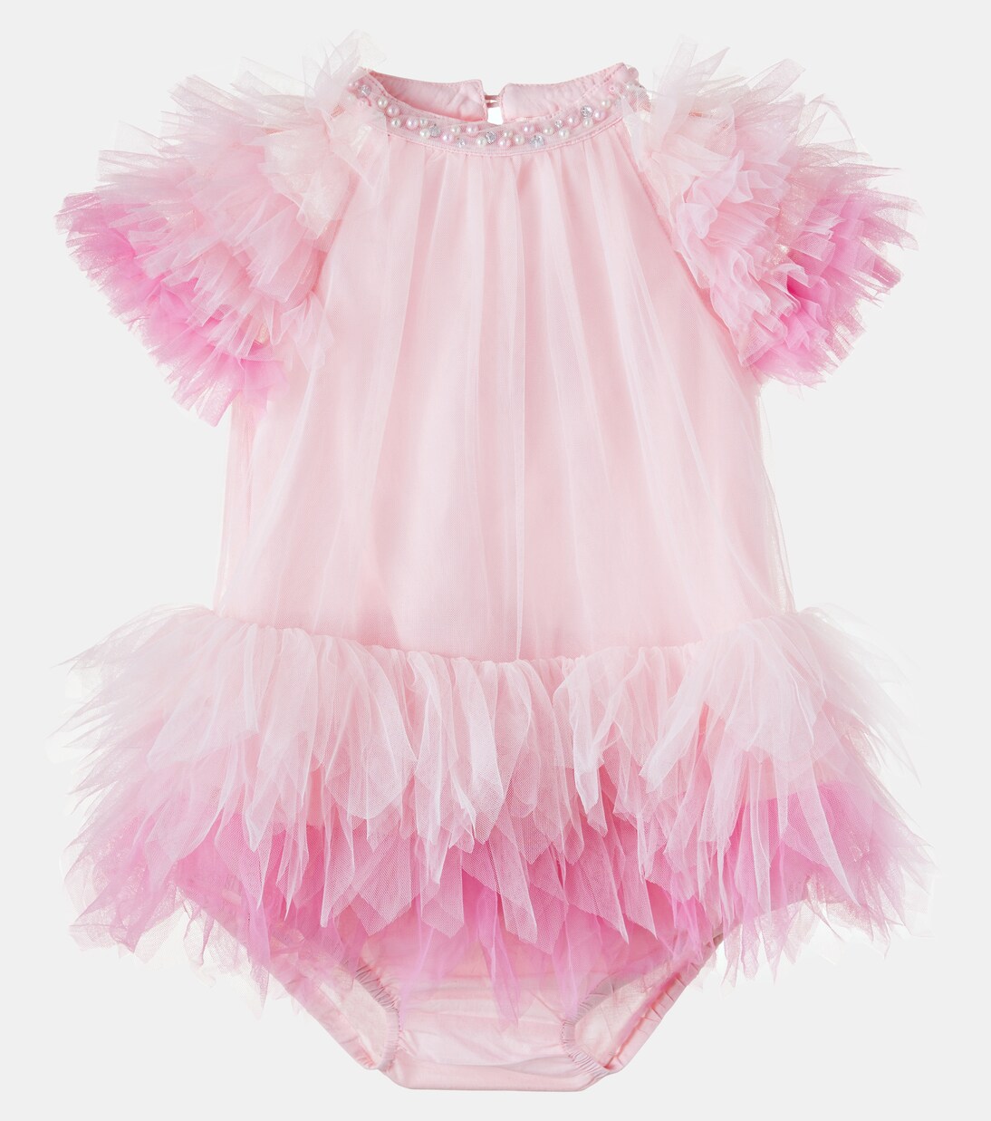 Baby Set Ocean Ember aus Kleid und Höschen | Tutu Du Monde