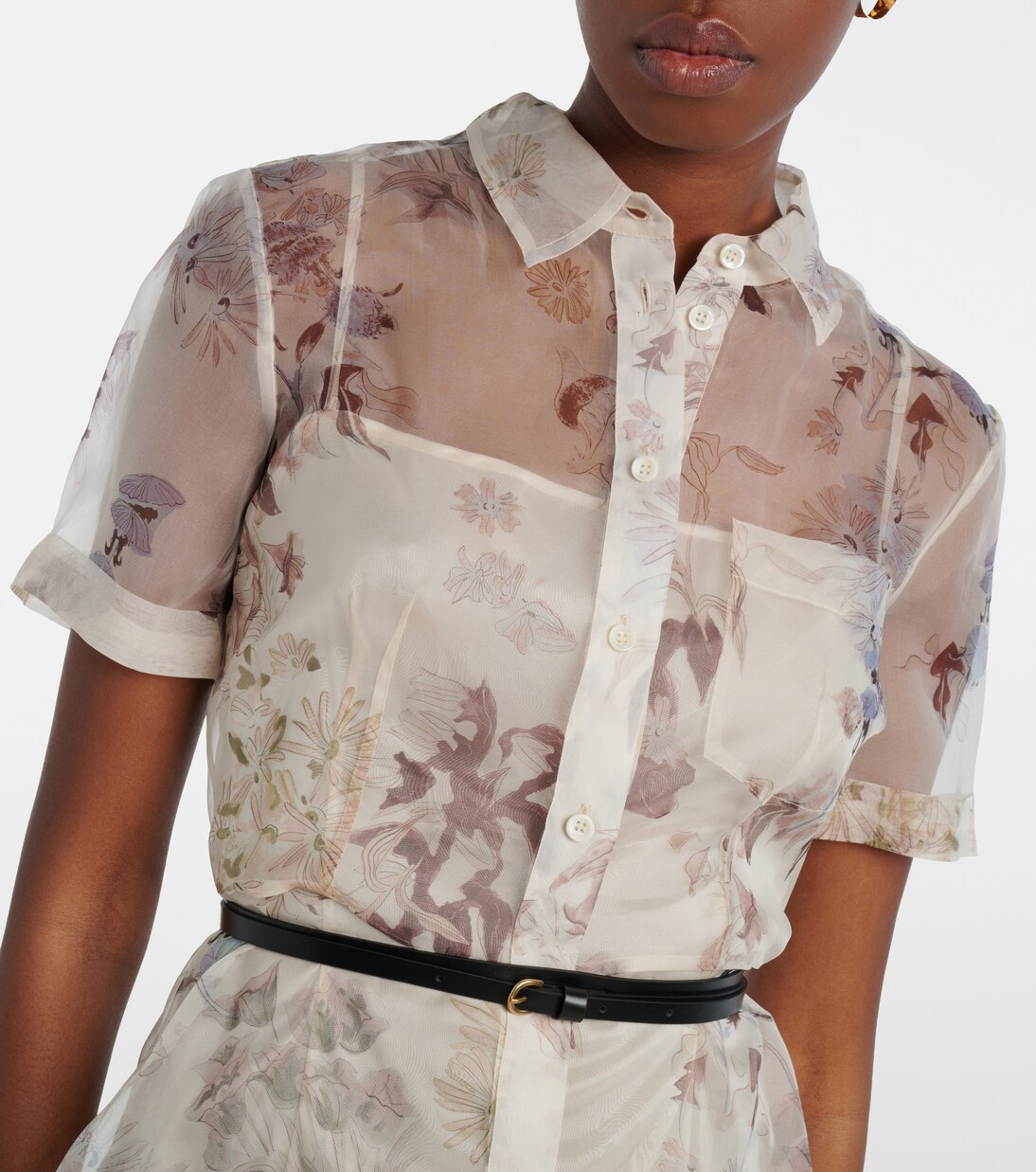 Midikleid Kiera aus Seide | Altuzarra