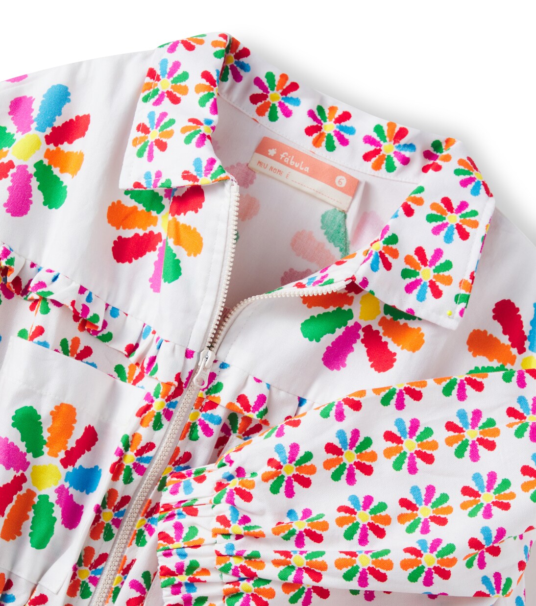 Chaqueta de algodón floral | Fábula