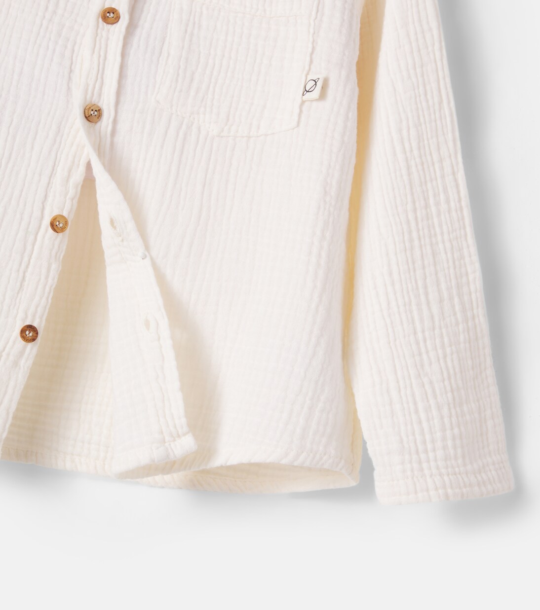 Camisa Peter de gasa de algodón | Cozmo