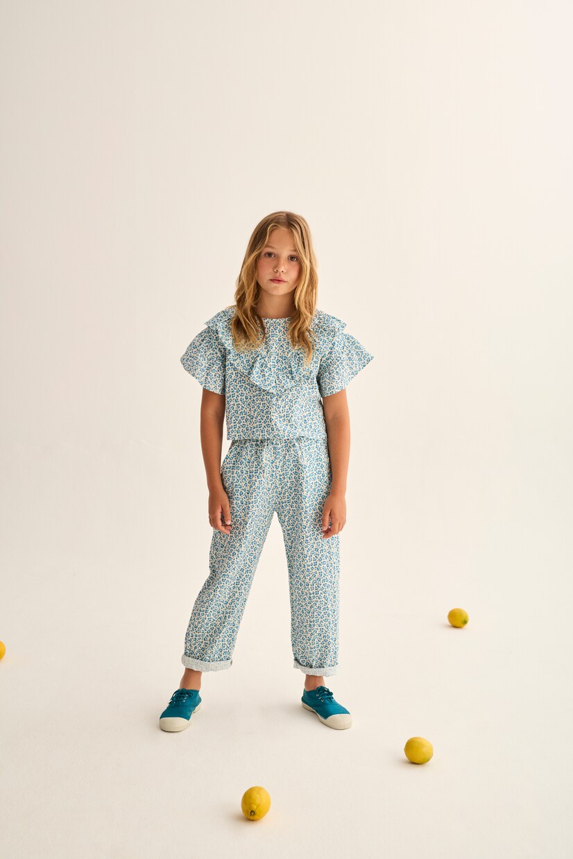 Pantalones Bella de algodón estampados | Cozmo