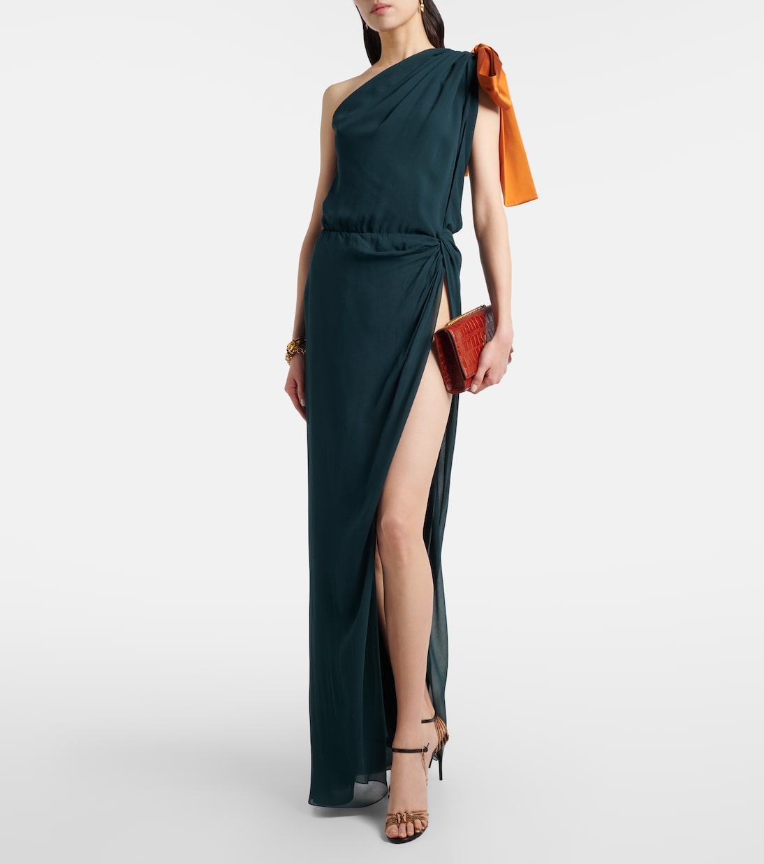 Sandalen Babylone 90 aus Leder | Saint Laurent