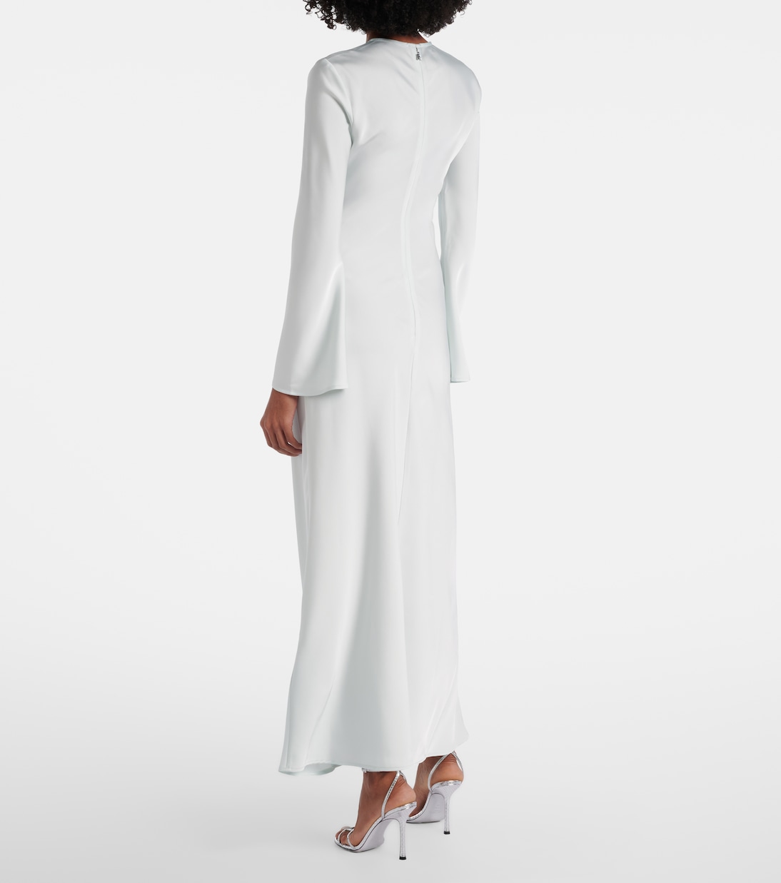 Robe Kaisa aus Satin | Rotate