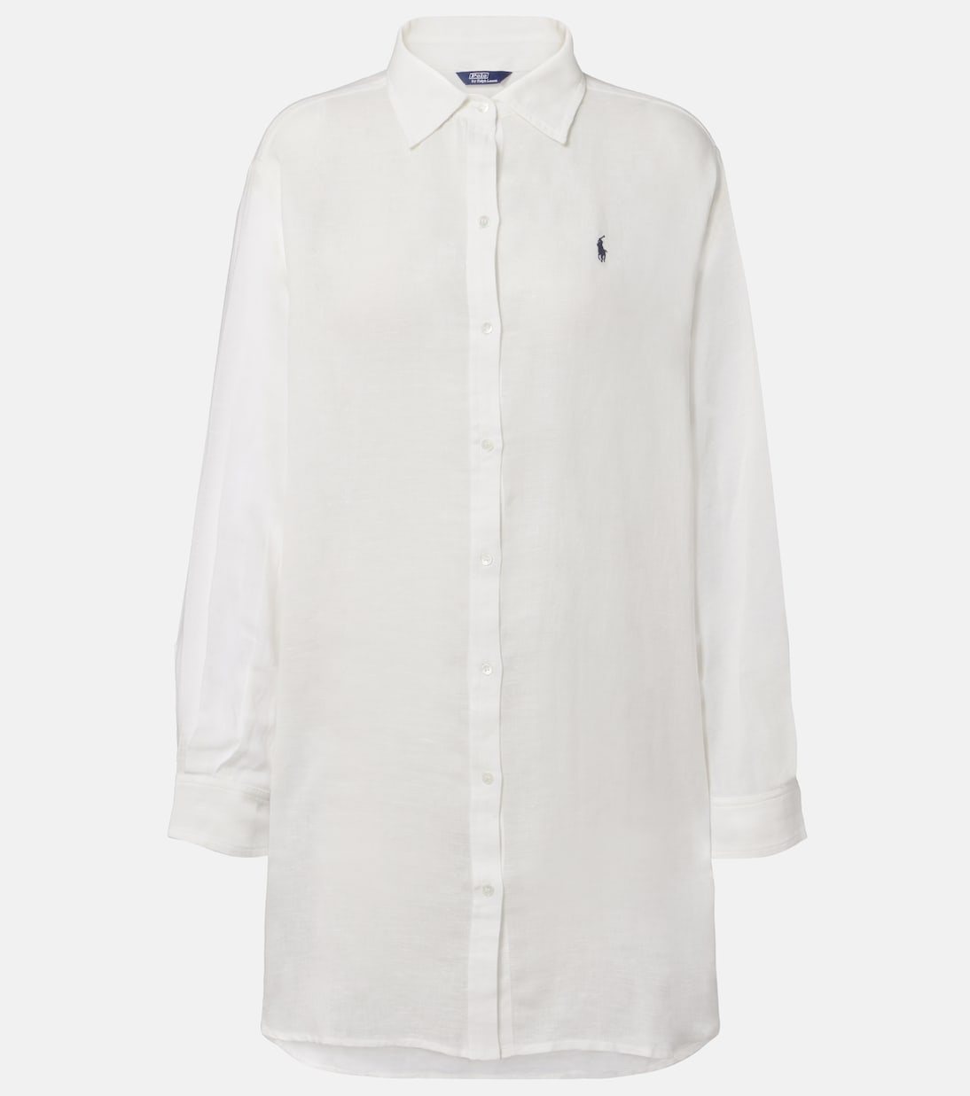 Oversize-Hemd aus Leinen und Baumwolle | Polo Ralph Lauren